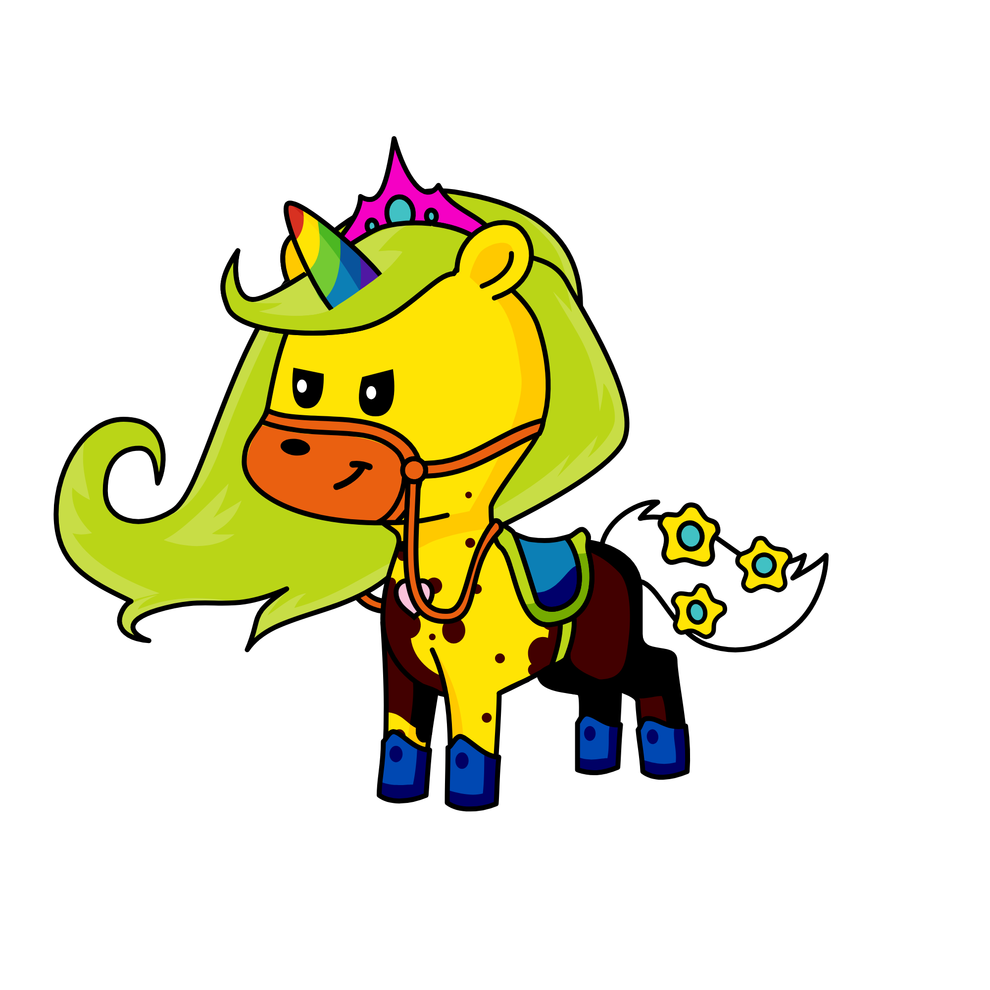 Adventure Unicorn, the unicorn