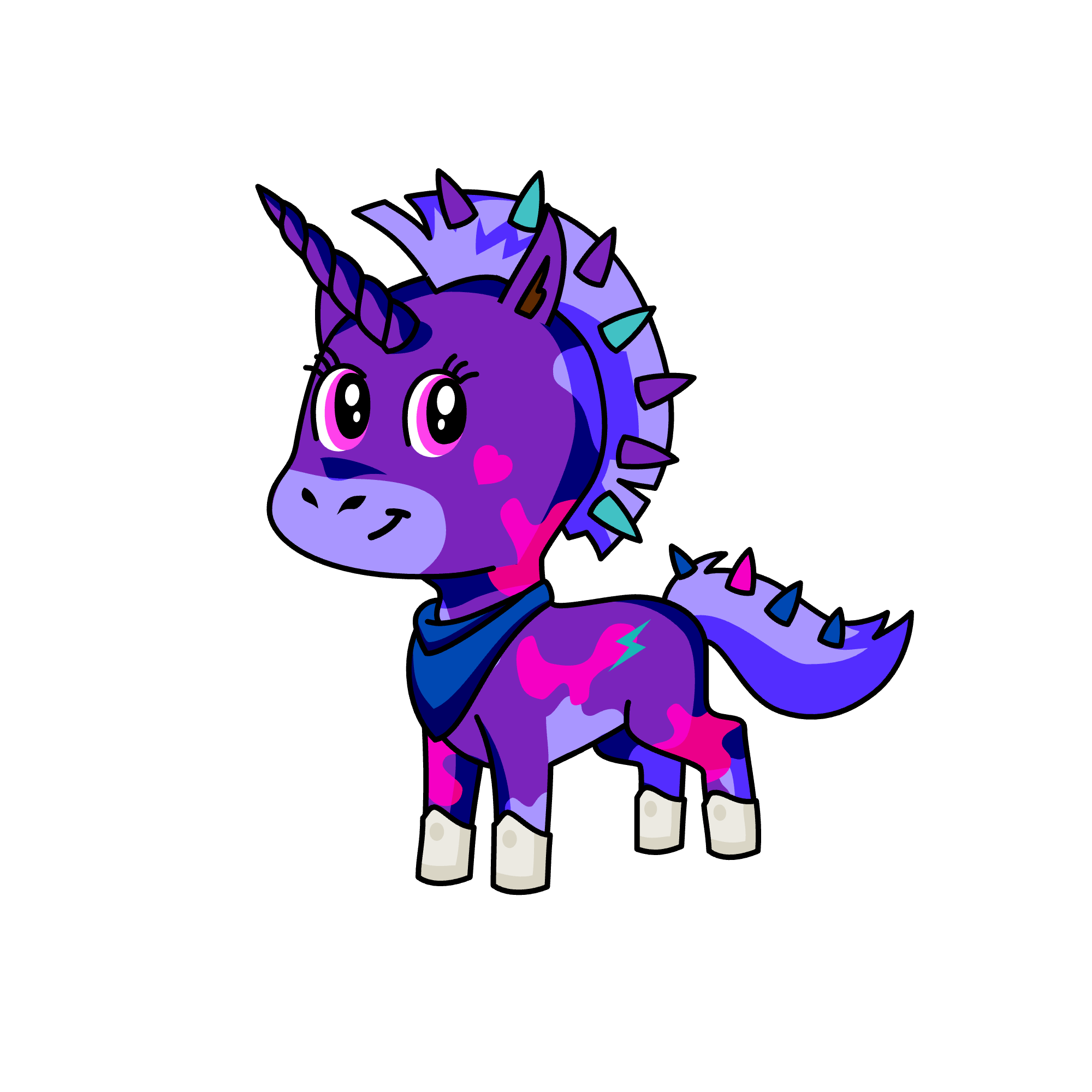 sa mwiCh, the unicorn
