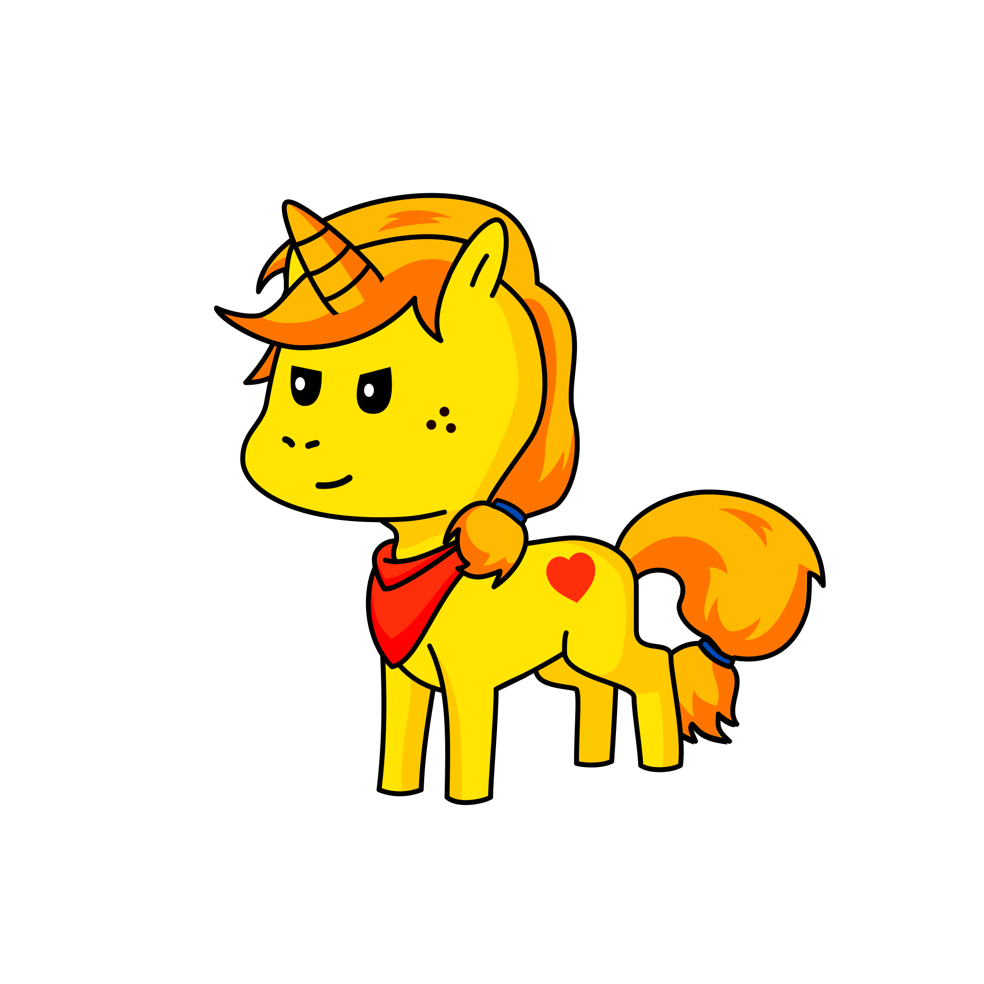 Applejack, the unicorn