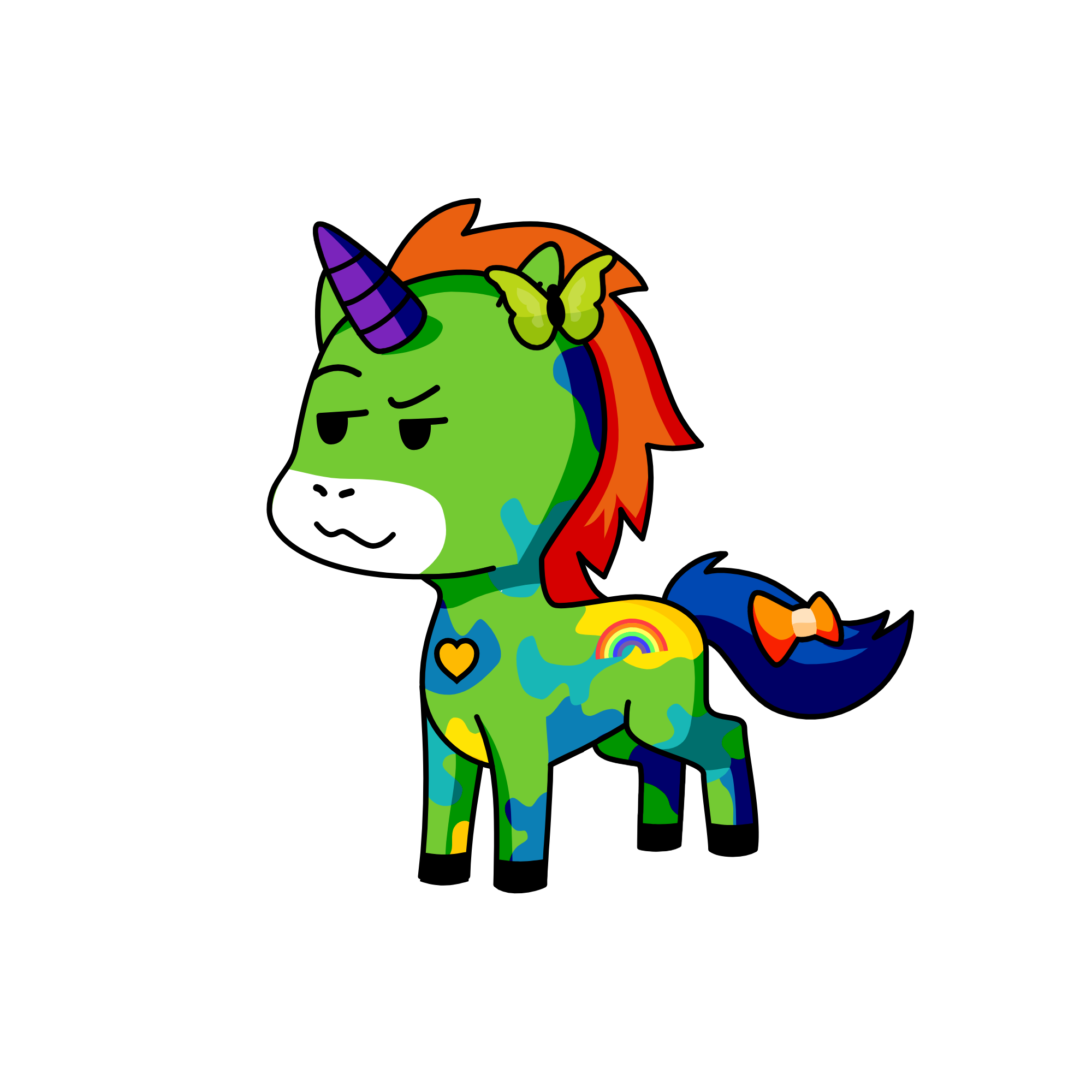 sajbbduydvsfkshuibi, the unicorn