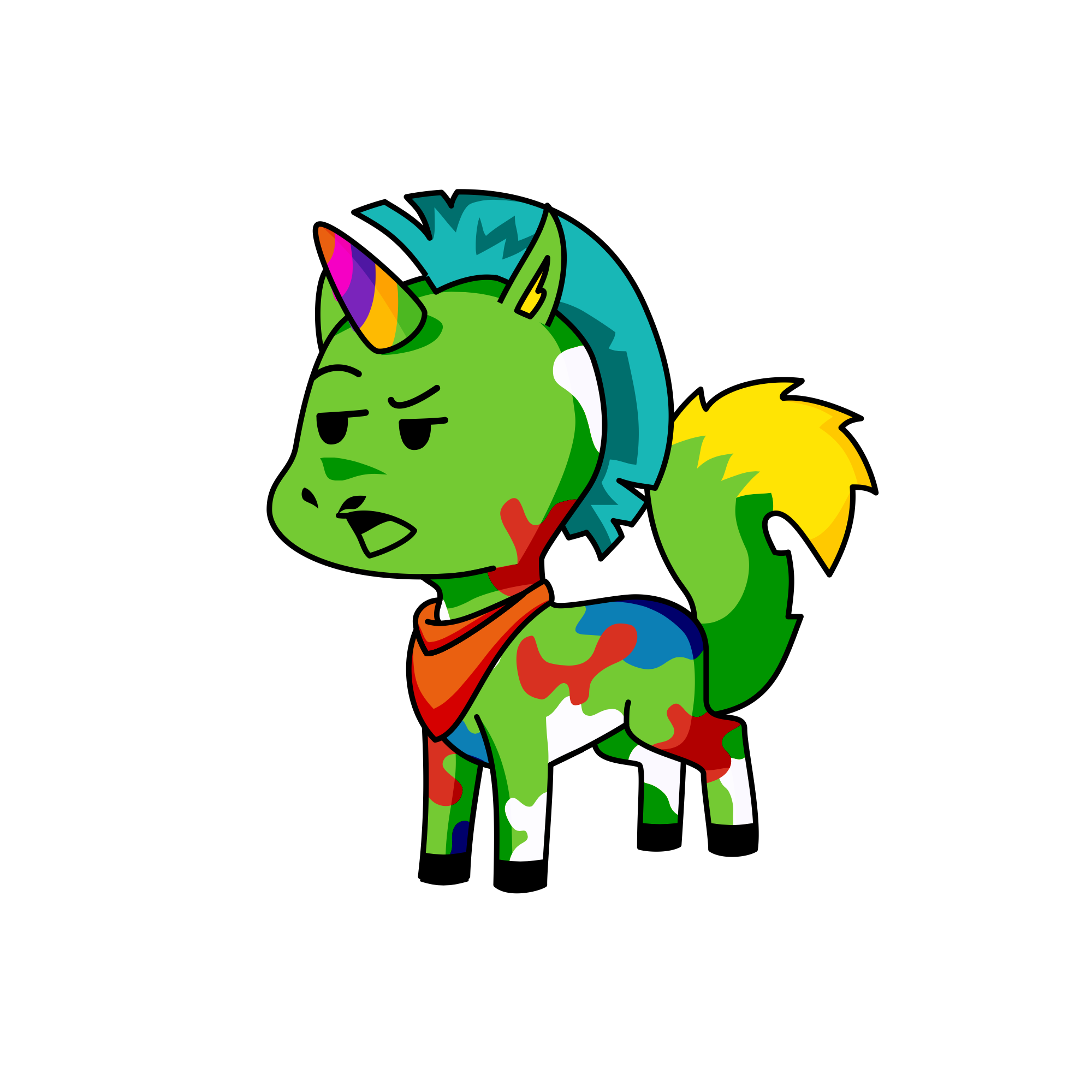 Mom, the unicorn
