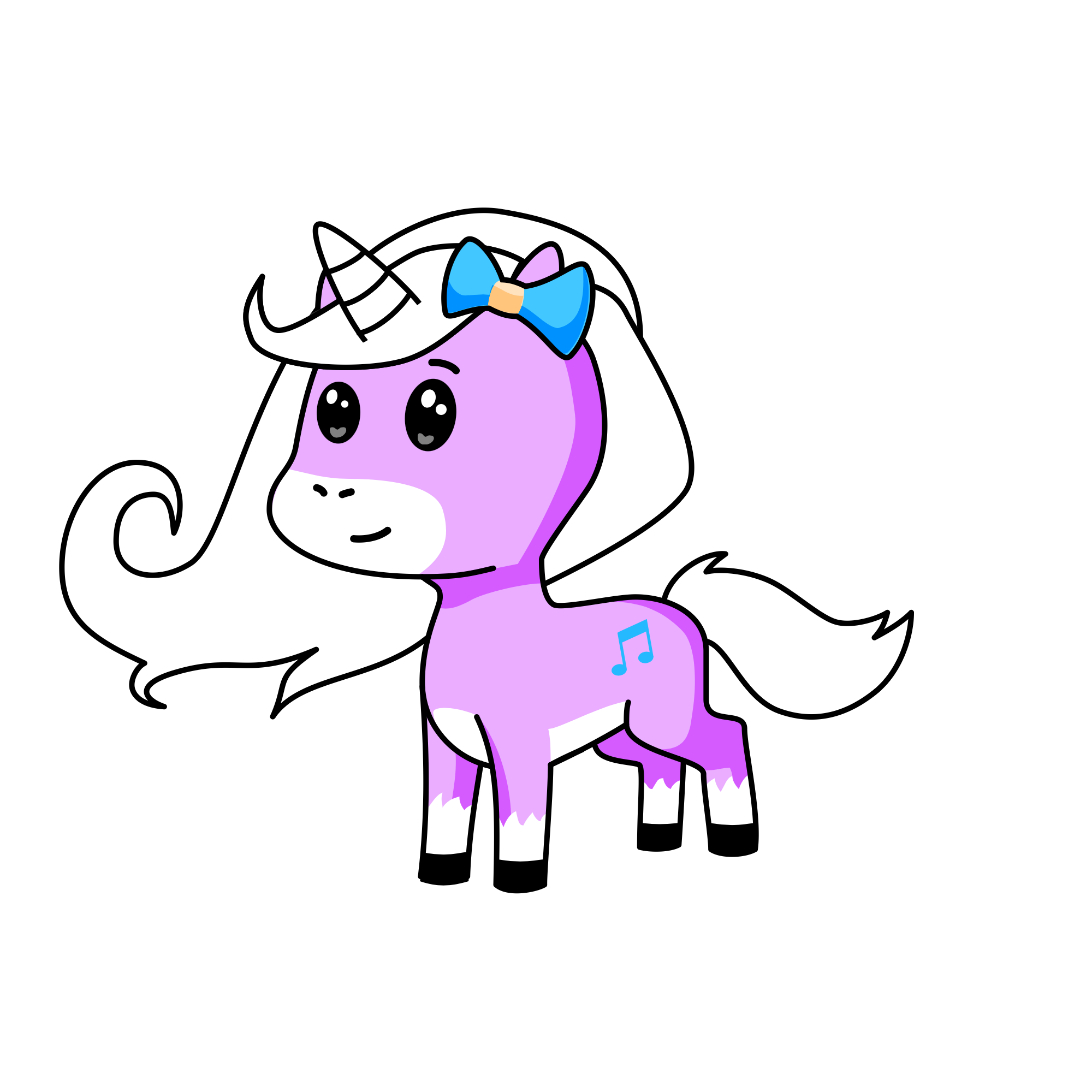 Bella, the unicorn
