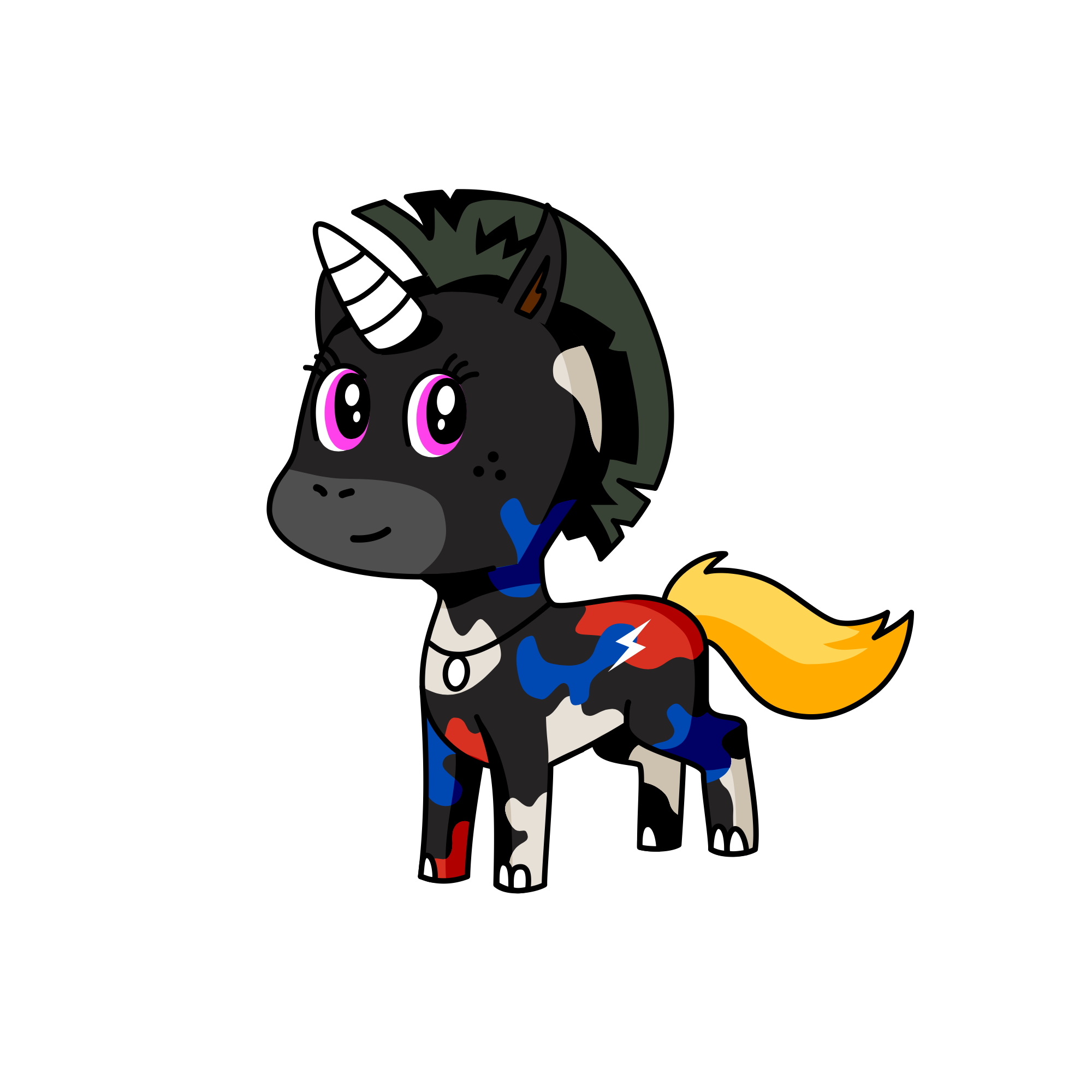 Roxy, the unicorn