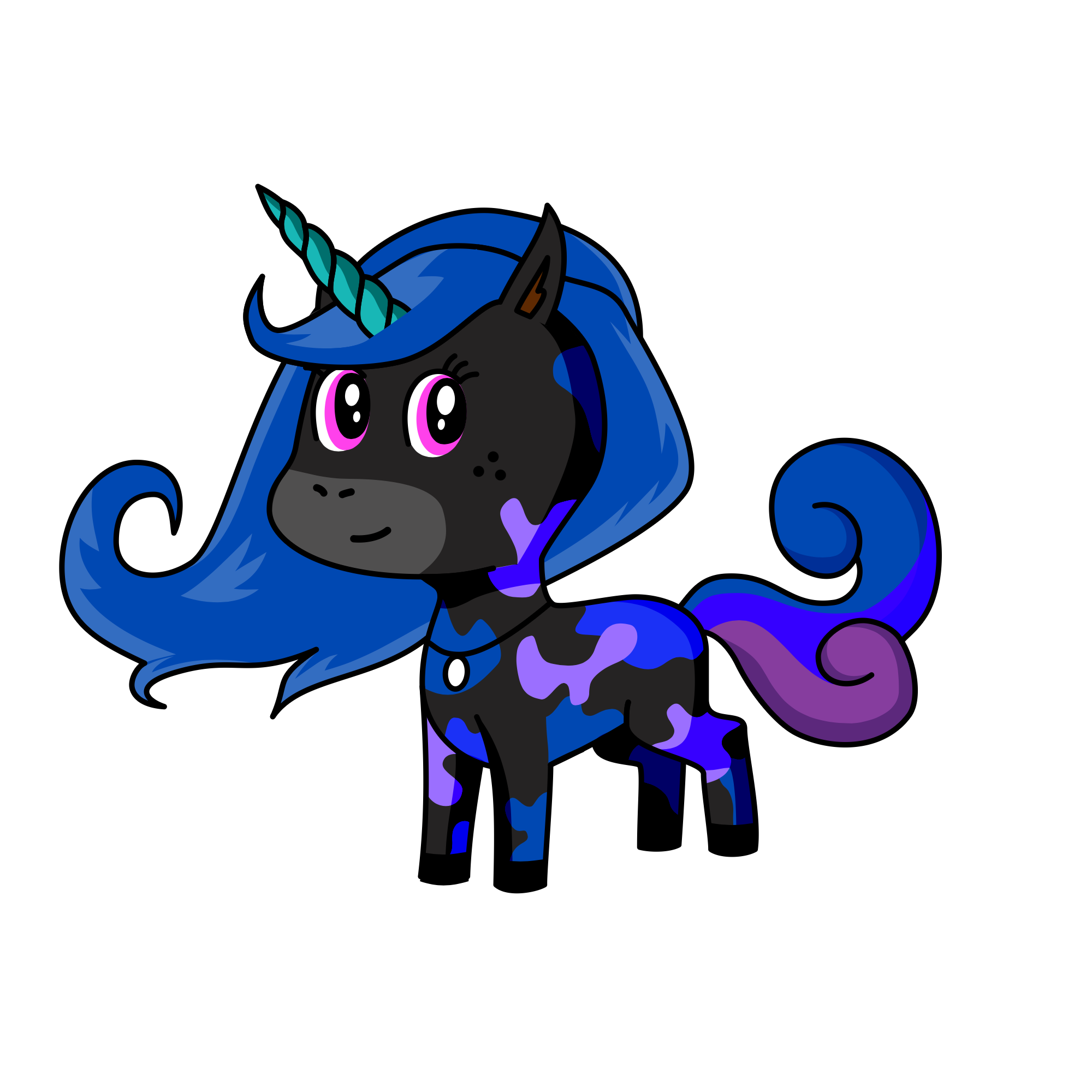 Midnight , the unicorn