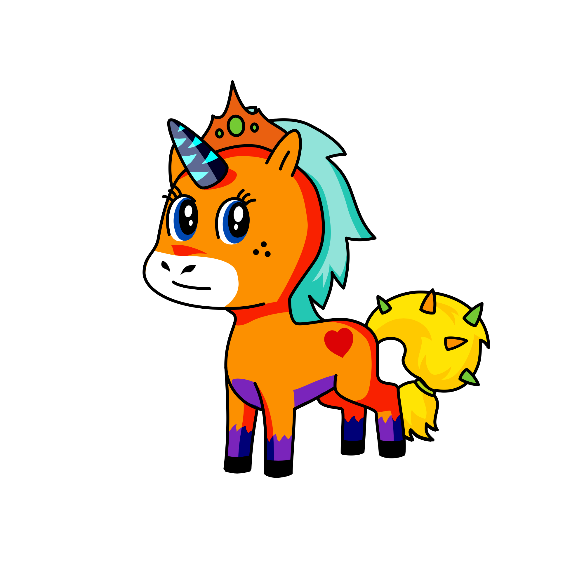 Fhfhhfl,hihjkjh, the unicorn