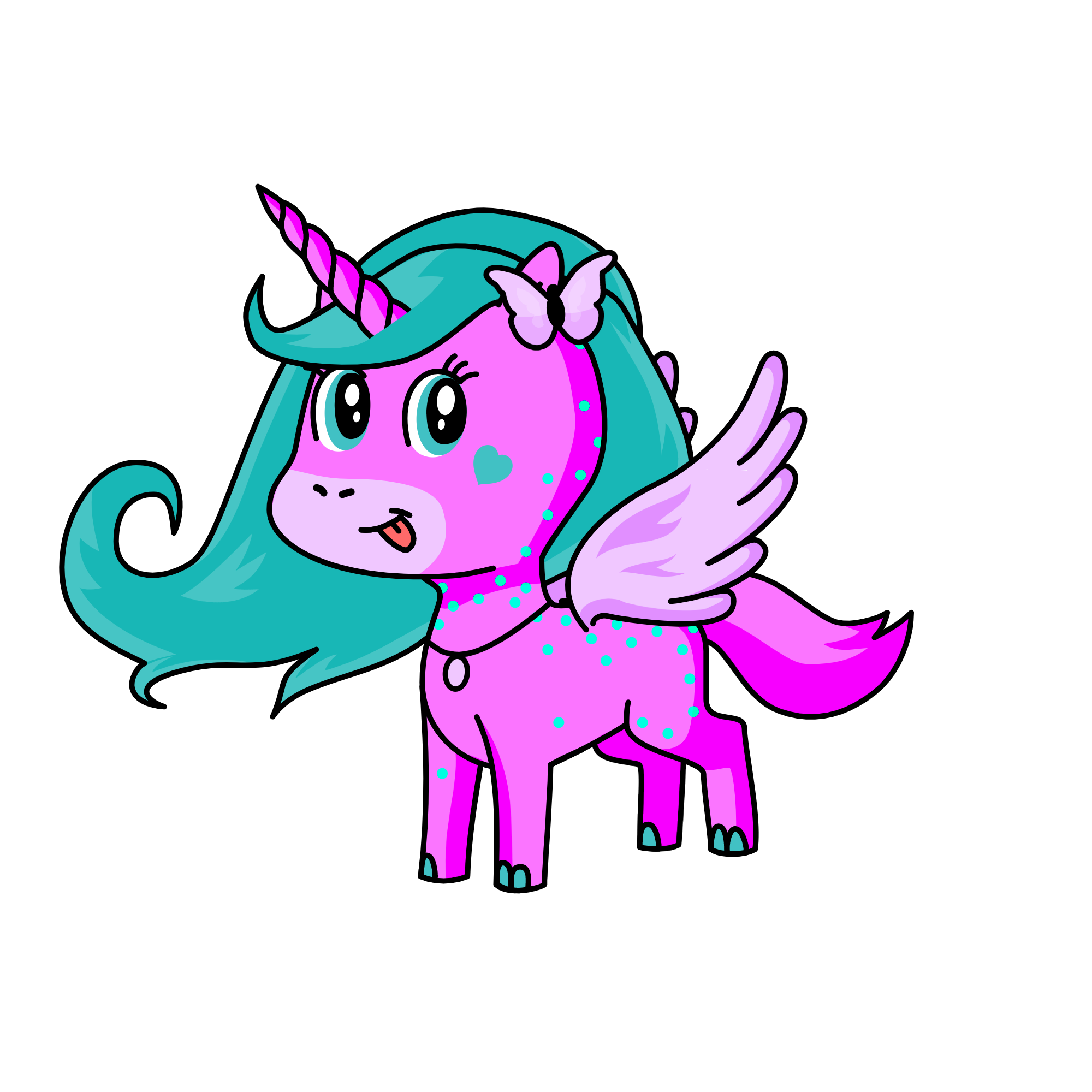 Kayla, the unicorn