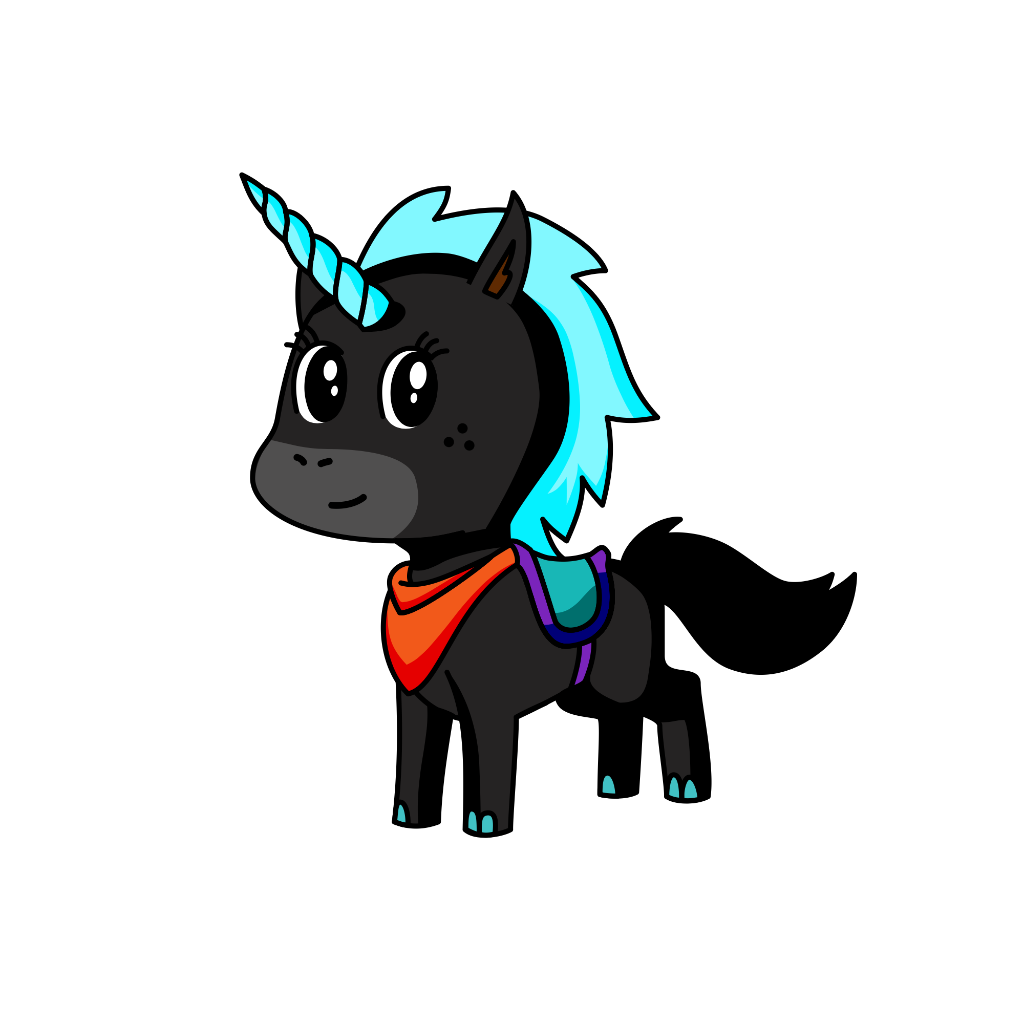 Winston , the unicorn