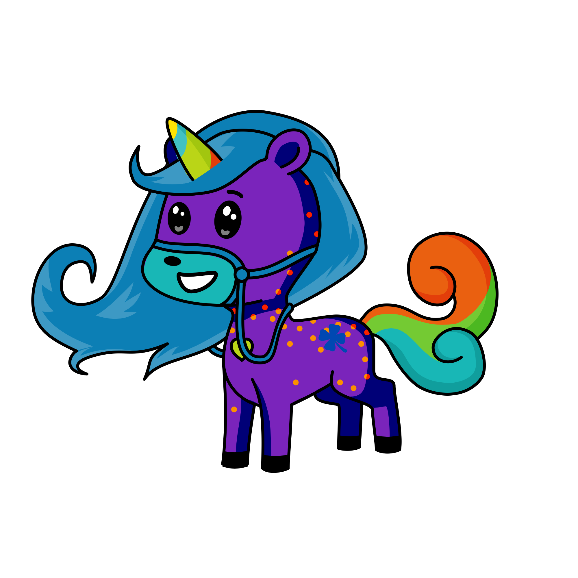 Crazy, the unicorn