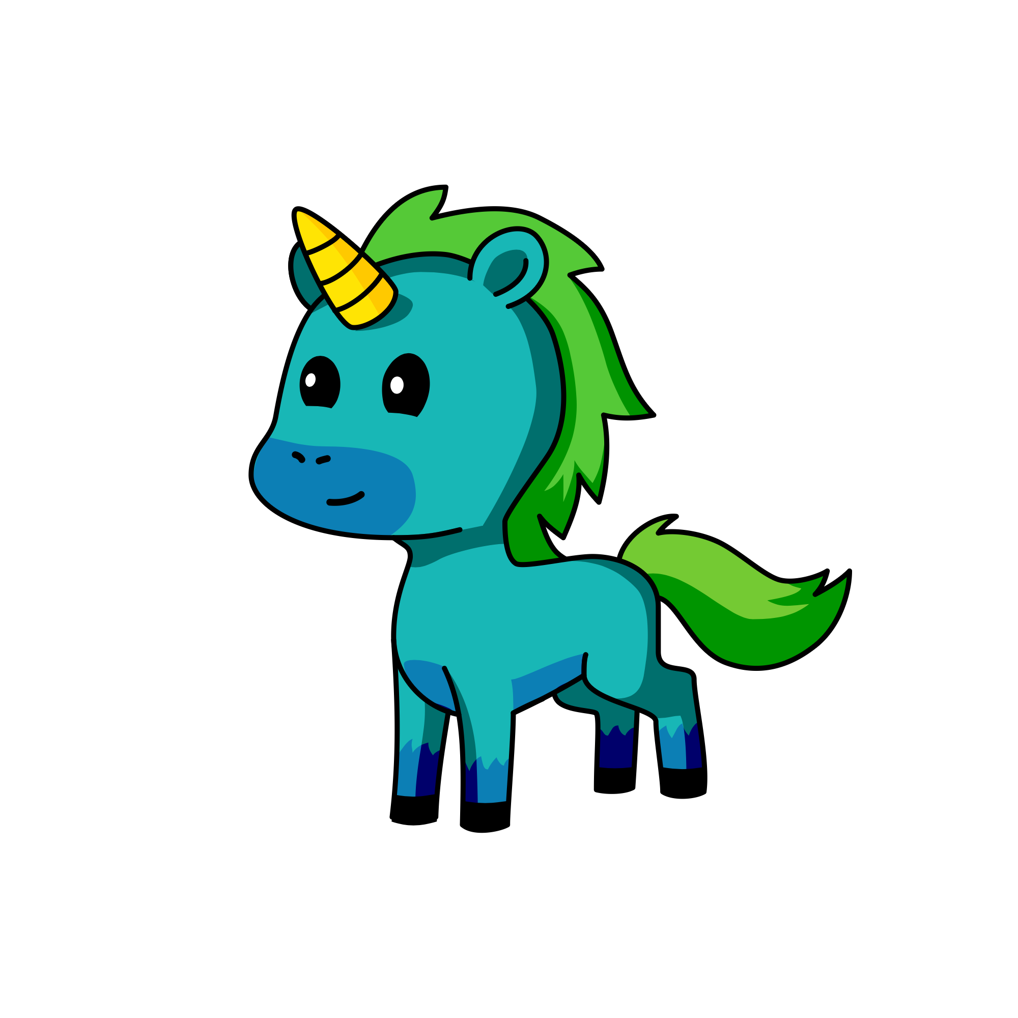 David, the unicorn