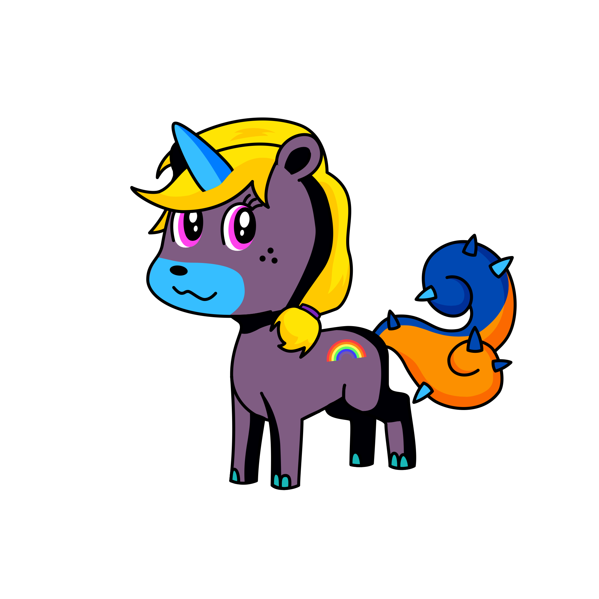 Hfhy Not g, the unicorn