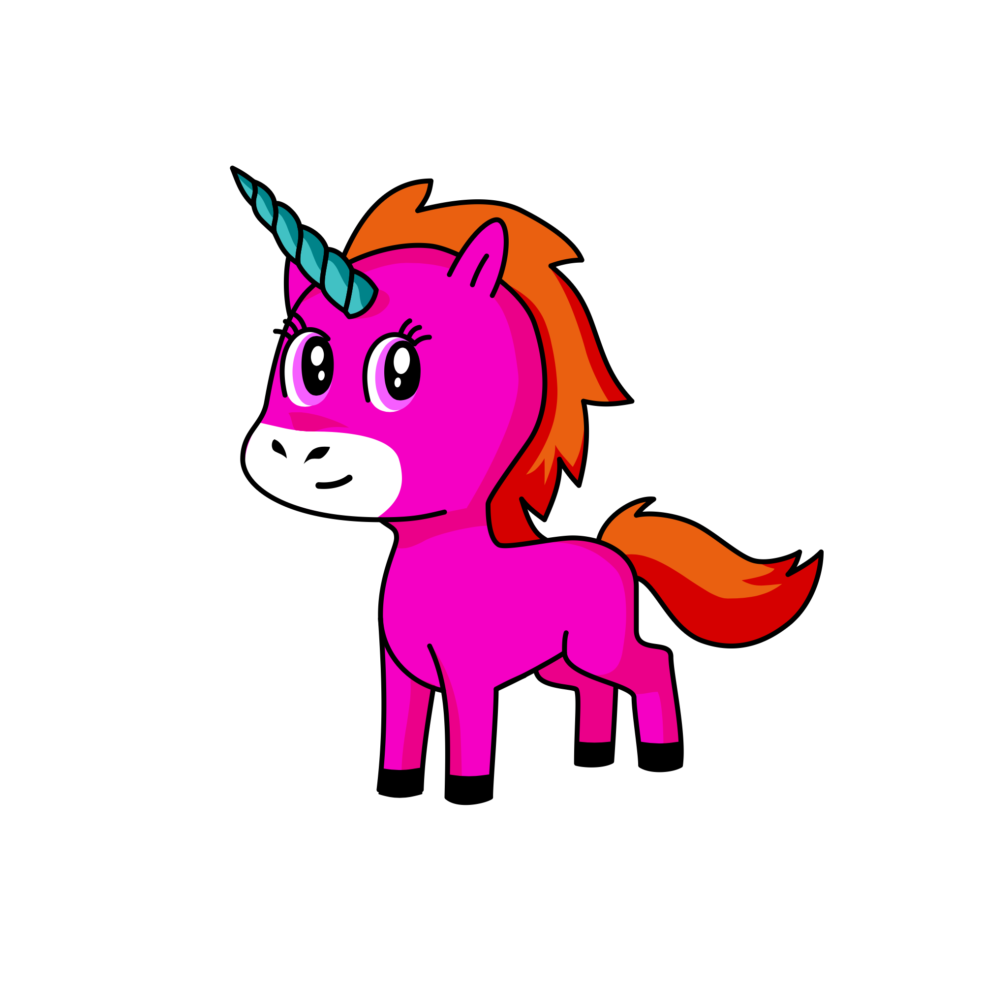 Pinky Pie, the unicorn