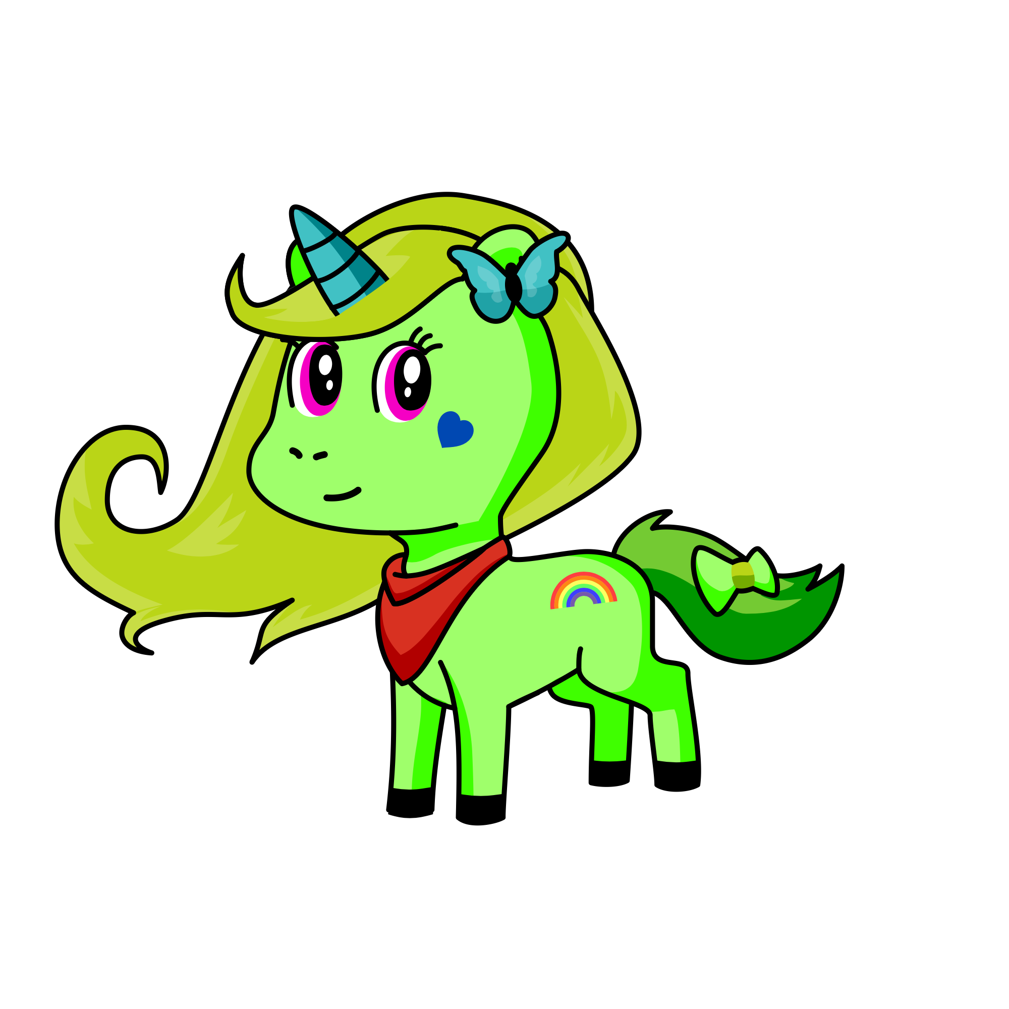 Fiona, the unicorn
