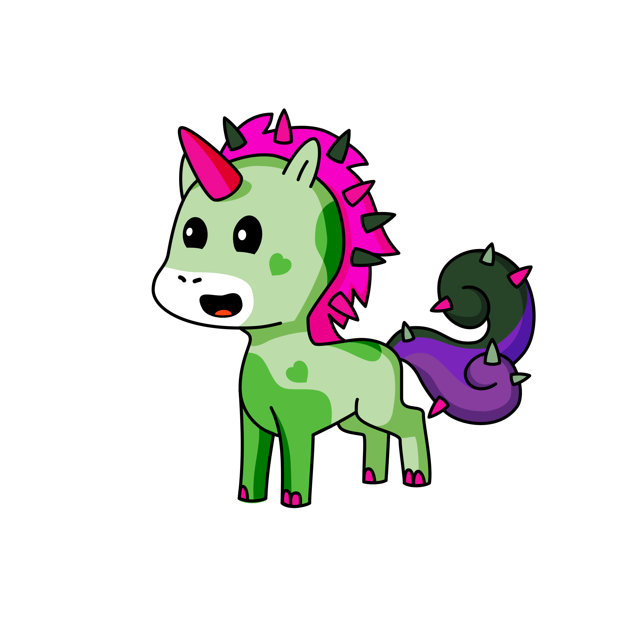 Gjffjfjdv, the unicorn