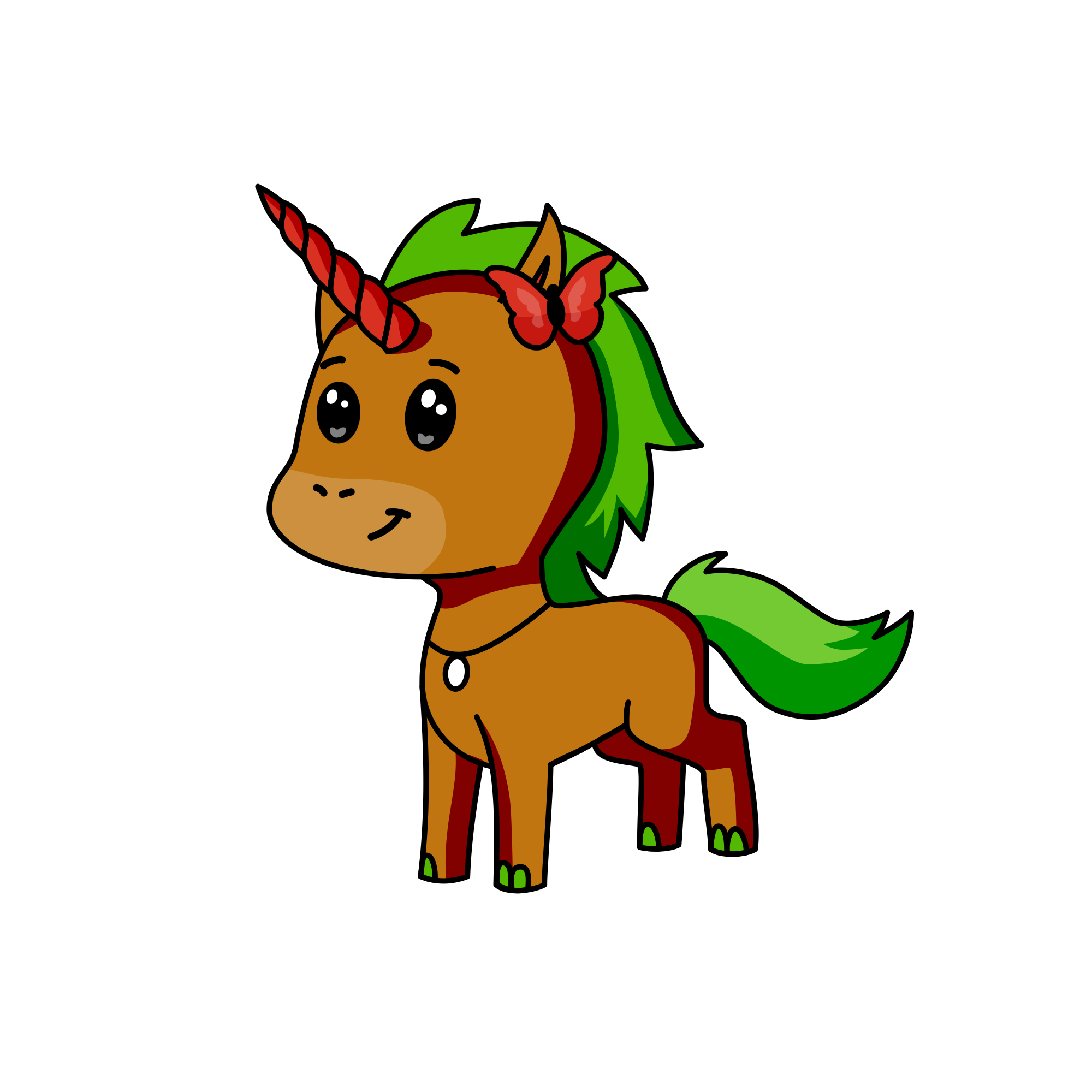 Pizza , the unicorn