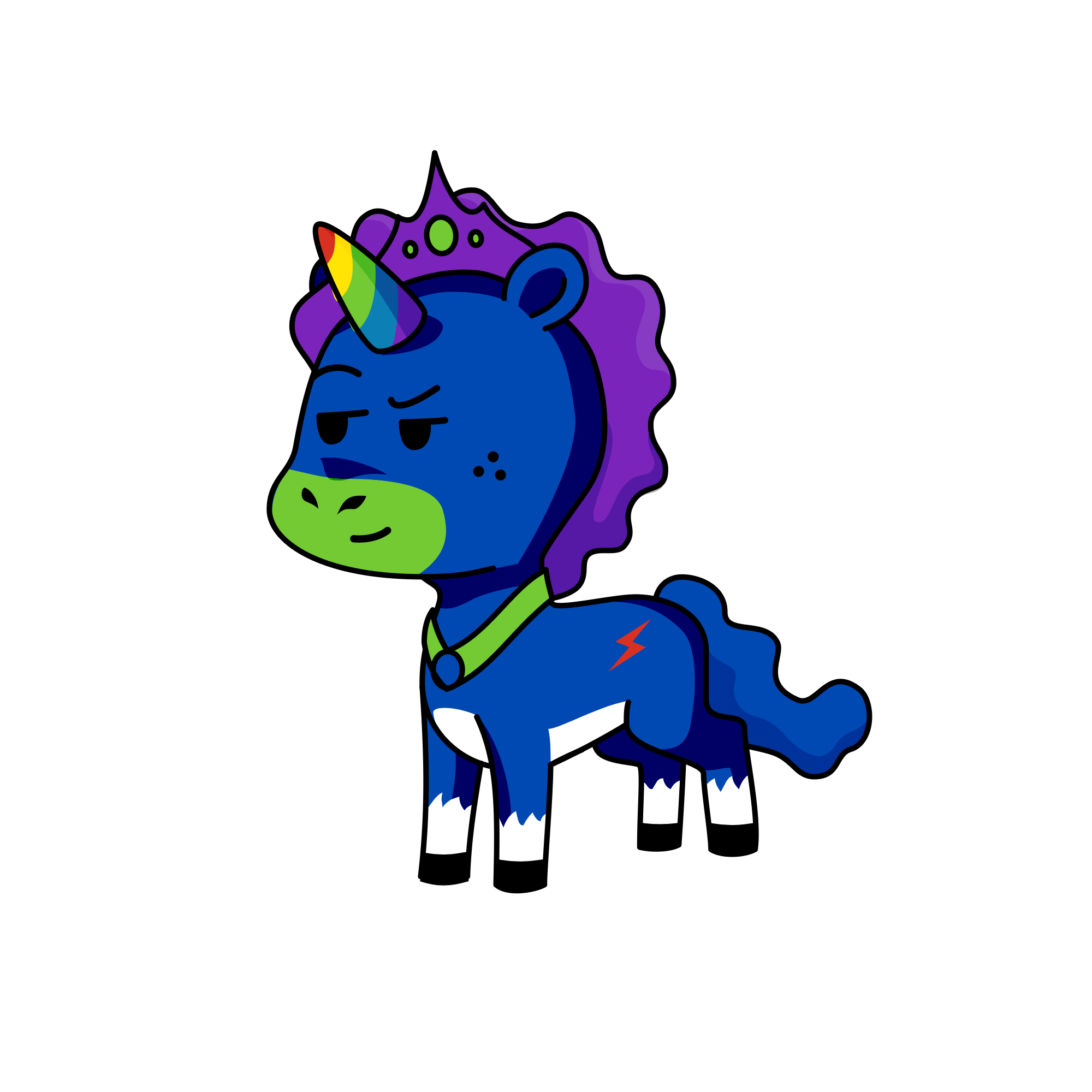 Bra, the unicorn