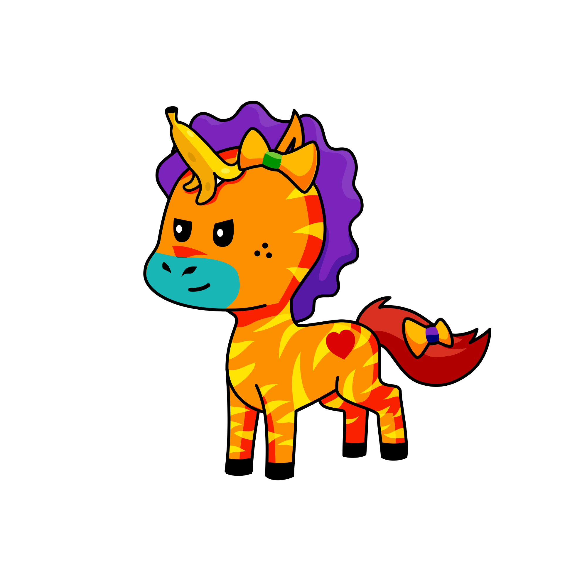 Bra, the unicorn