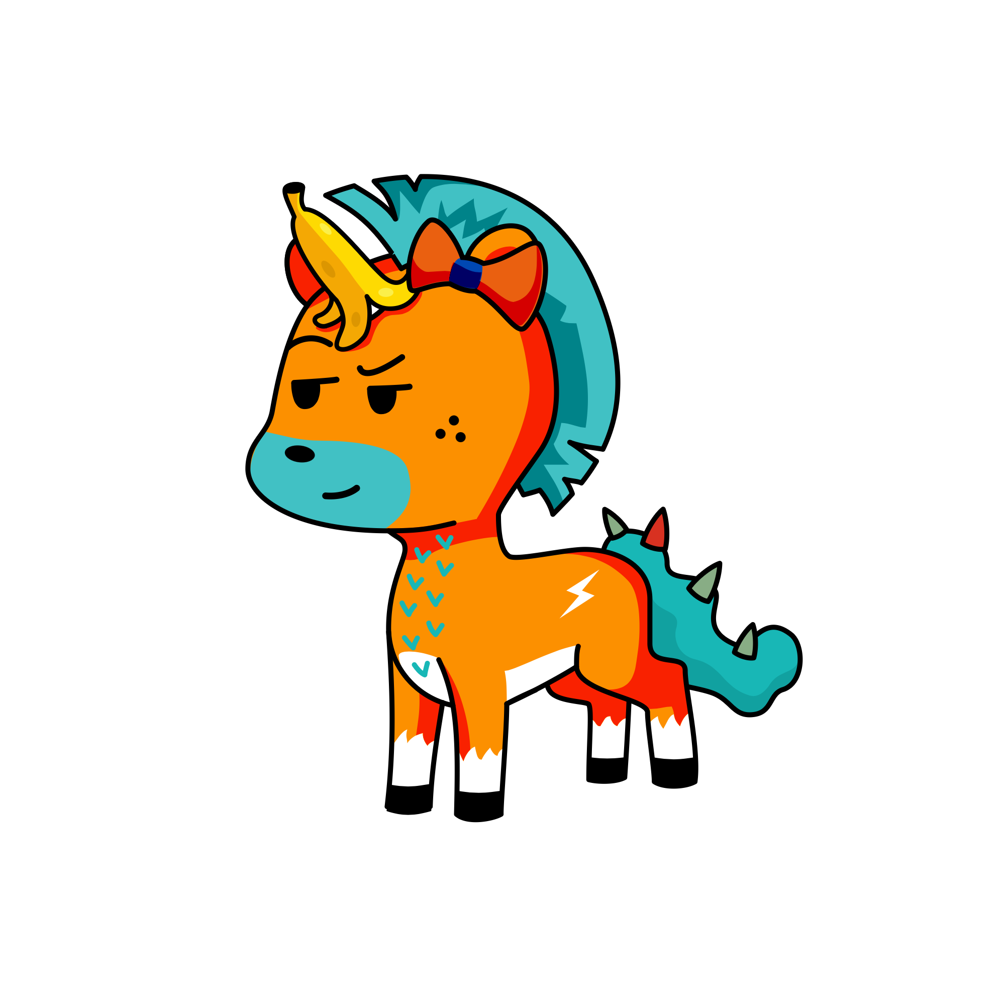 Finny, the unicorn