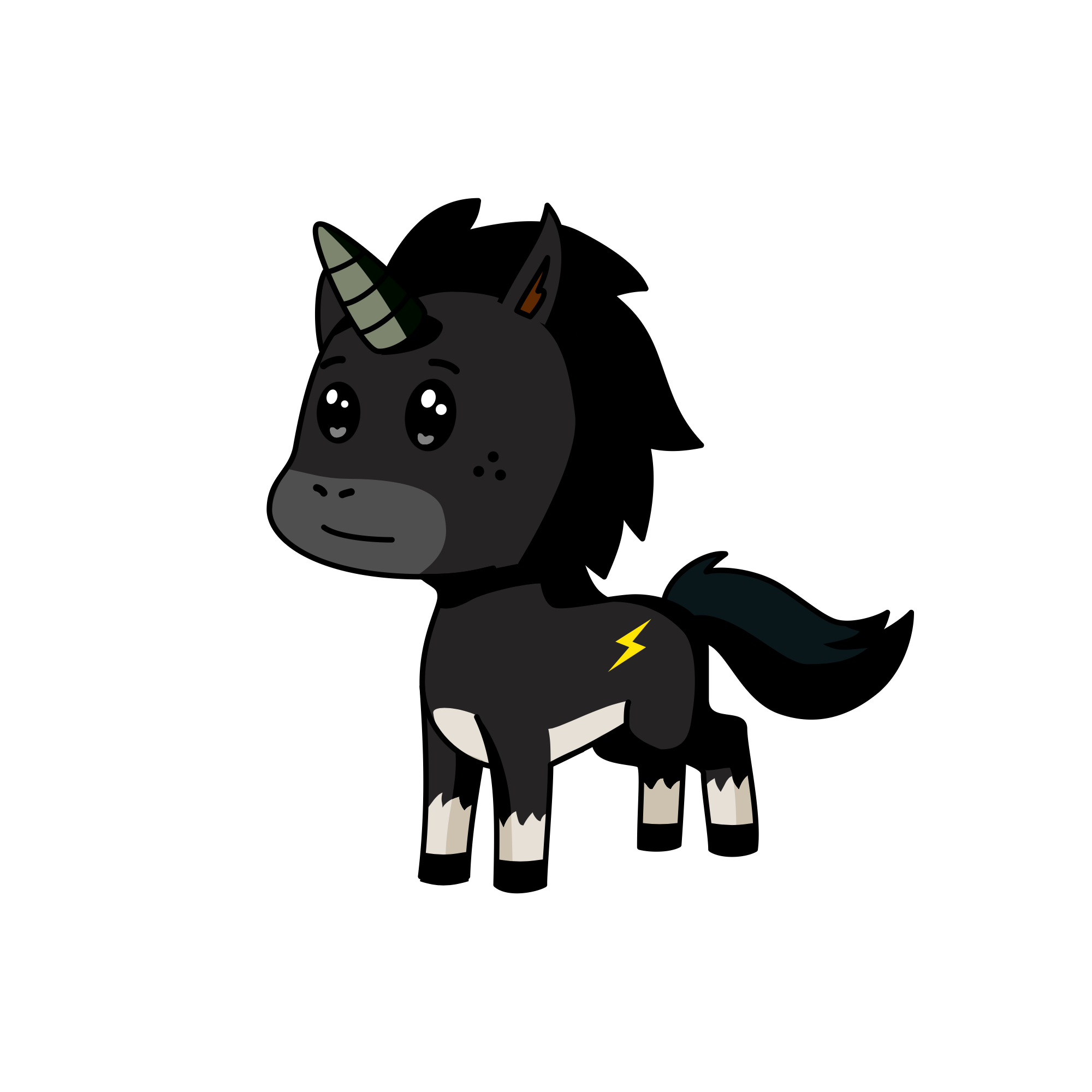Thunder , the unicorn