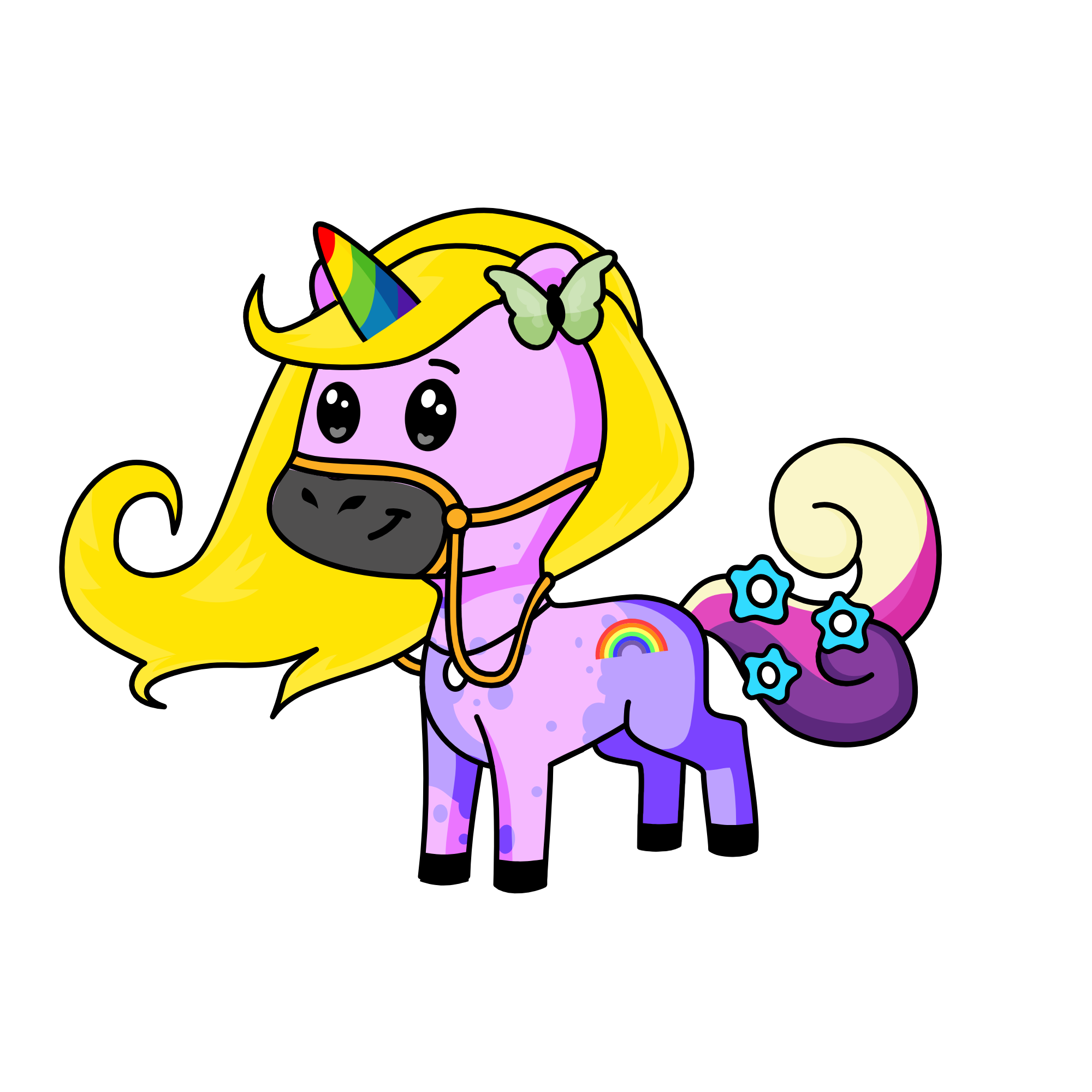 bb, the unicorn