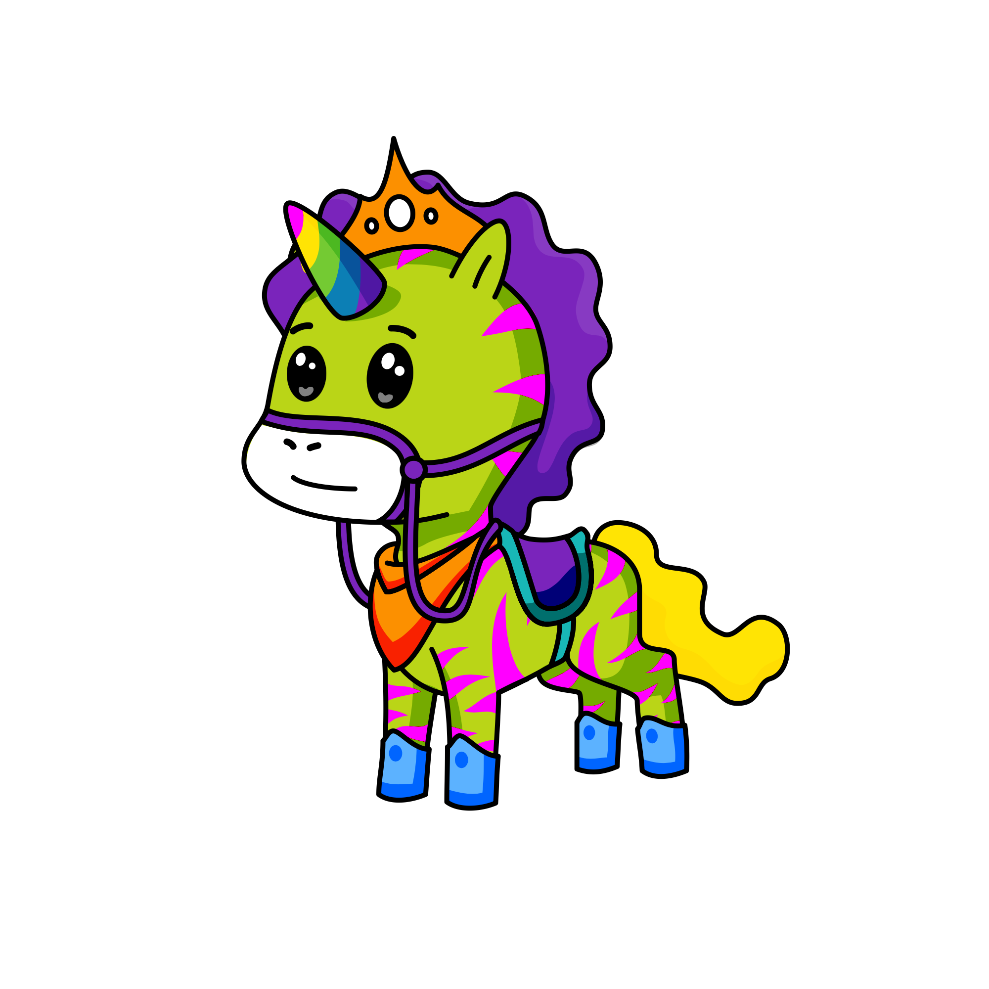 Lucky , the unicorn