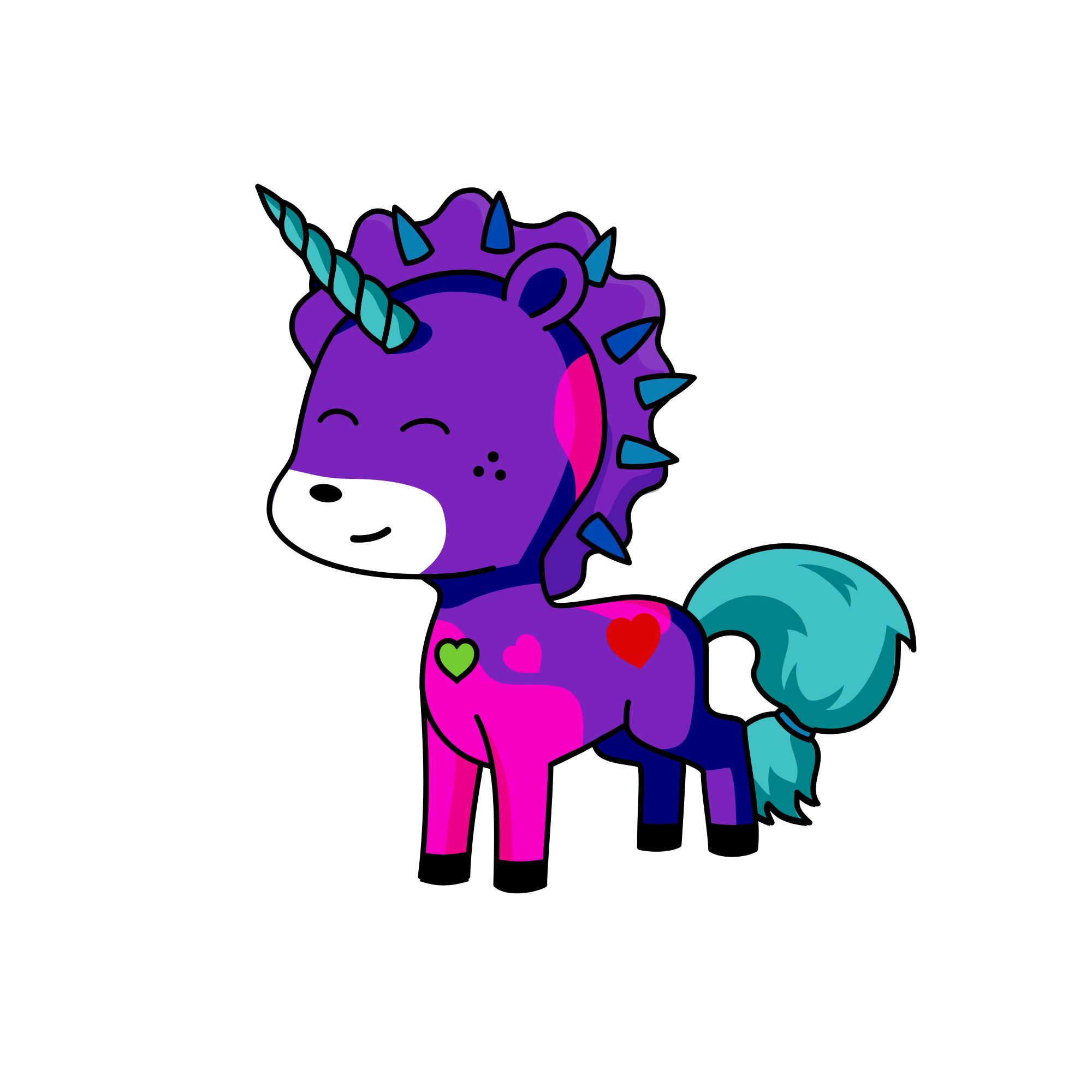Kwkakskakka, the unicorn