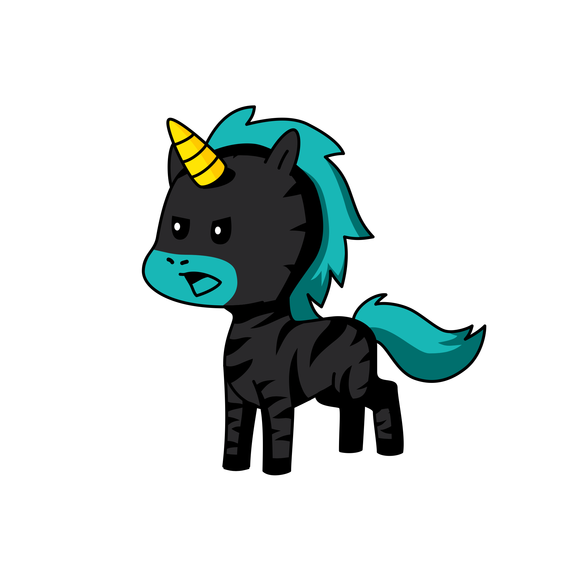 Thunder , the unicorn