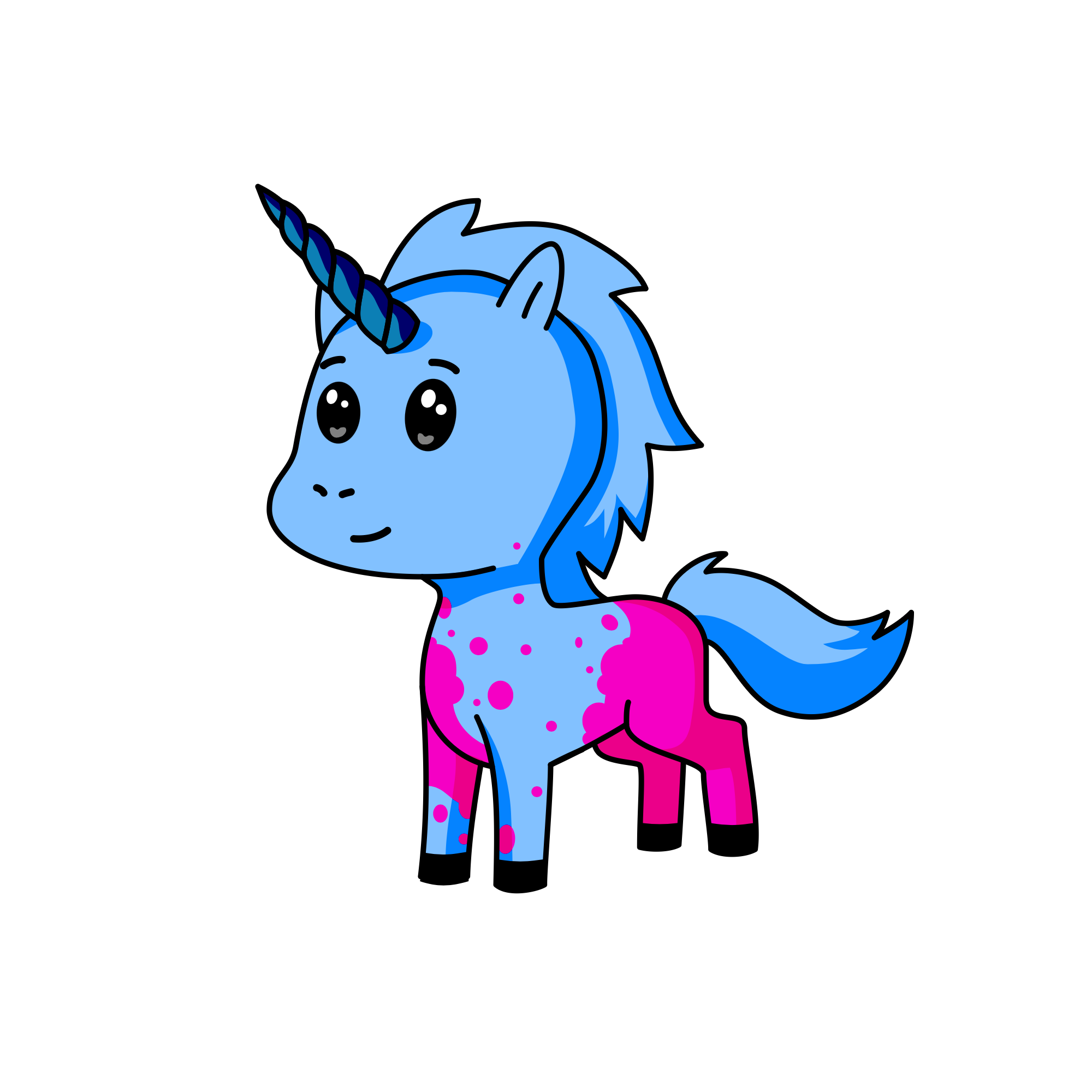 Winter , the unicorn