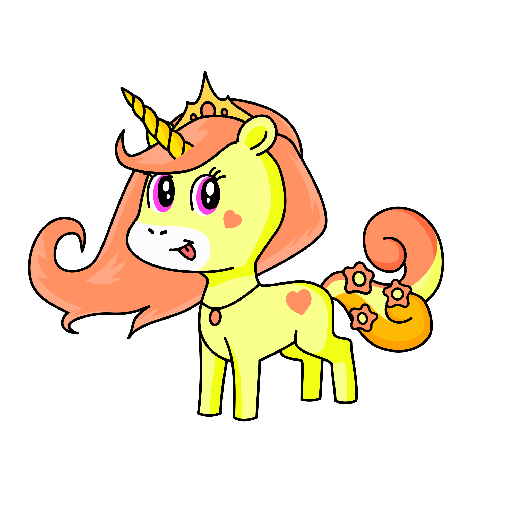 Sunny, the unicorn