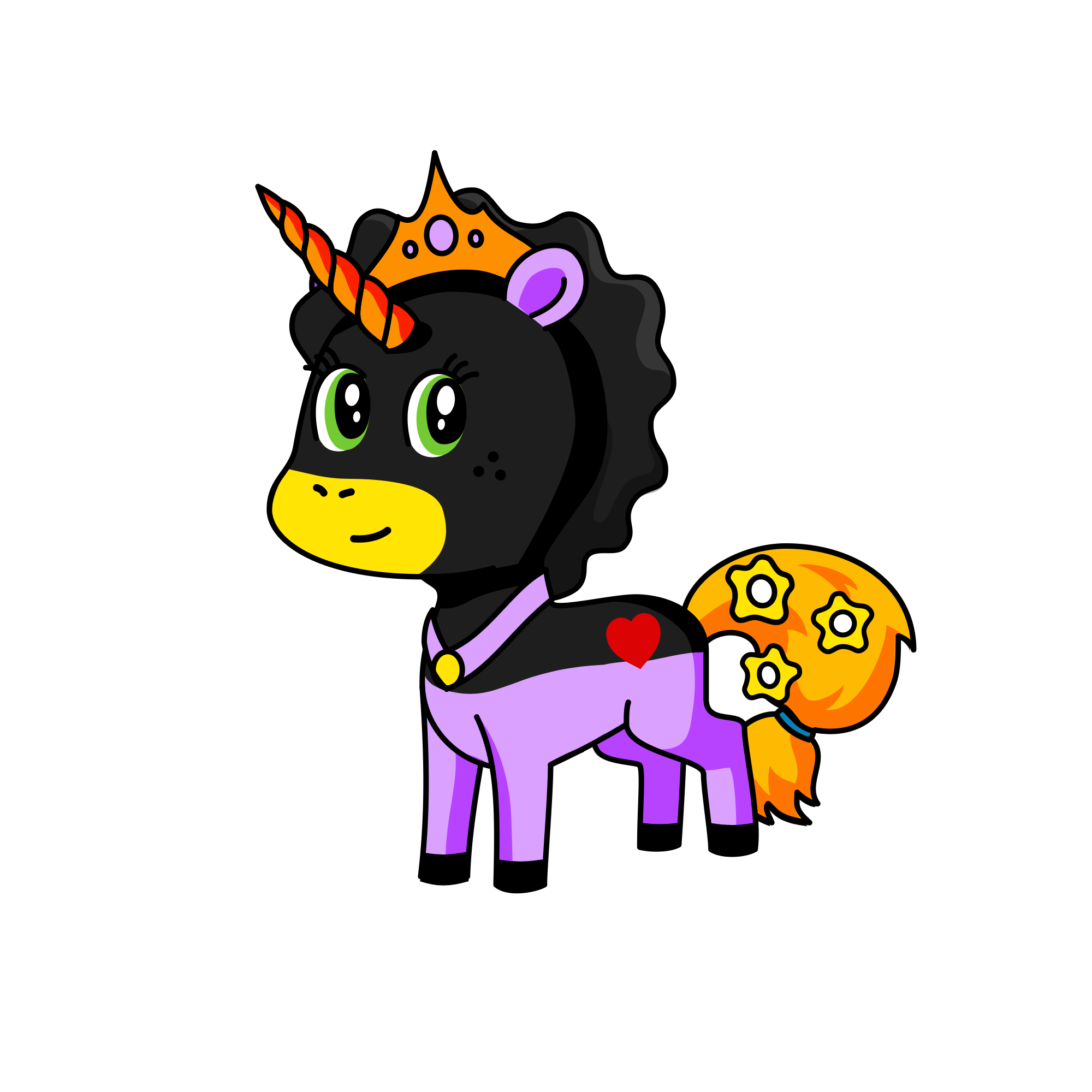 Big Fat unicorn 🦄 , the unicorn