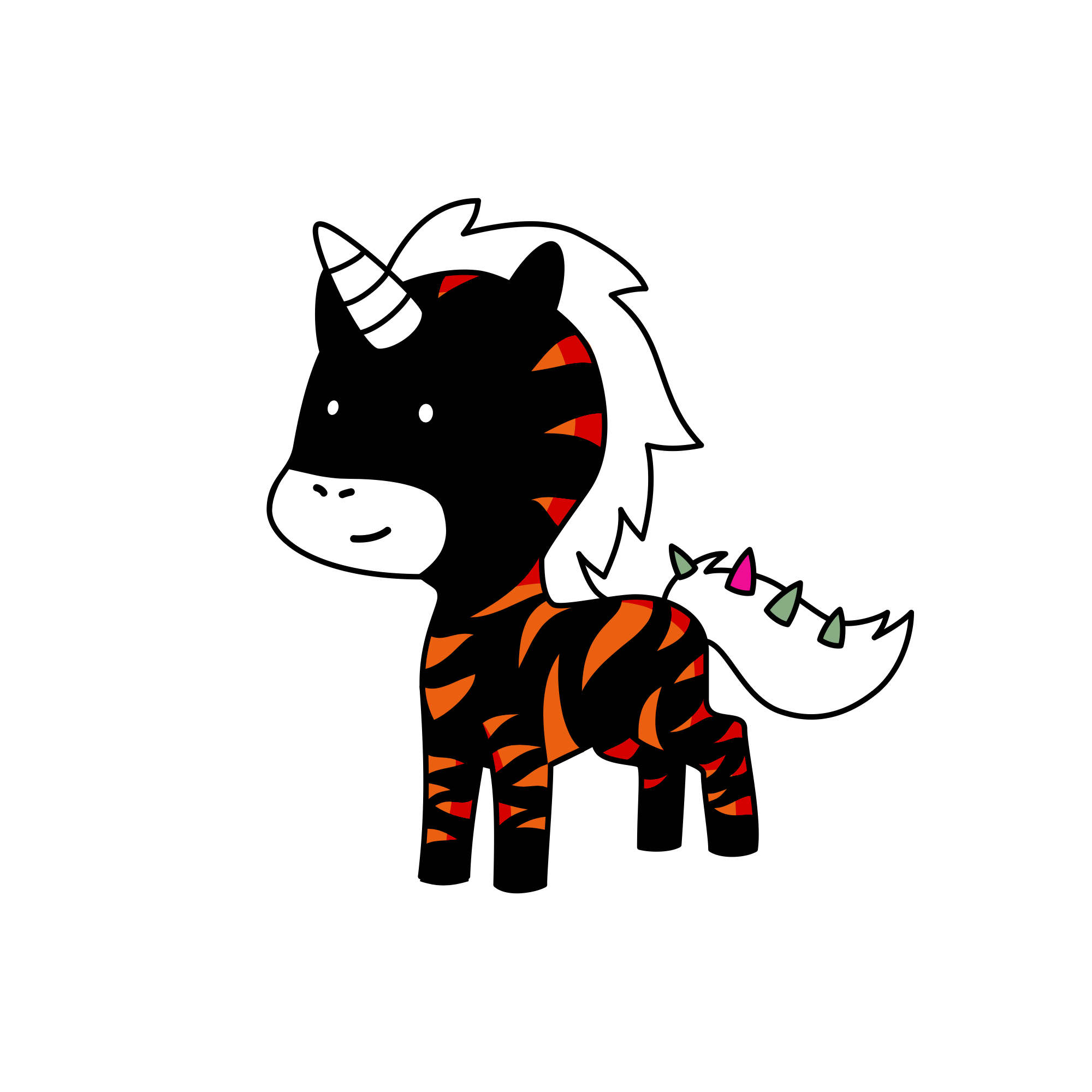 Tiger, the unicorn
