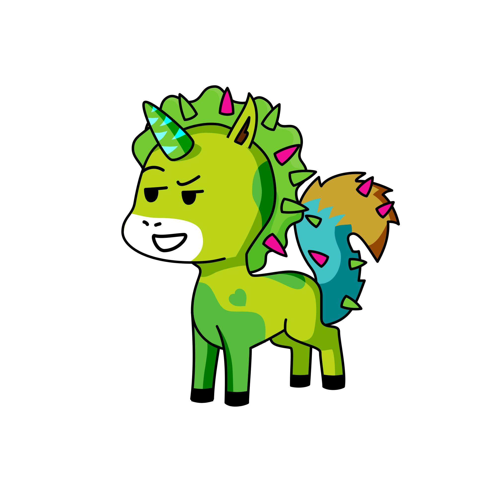 Slime, the unicorn