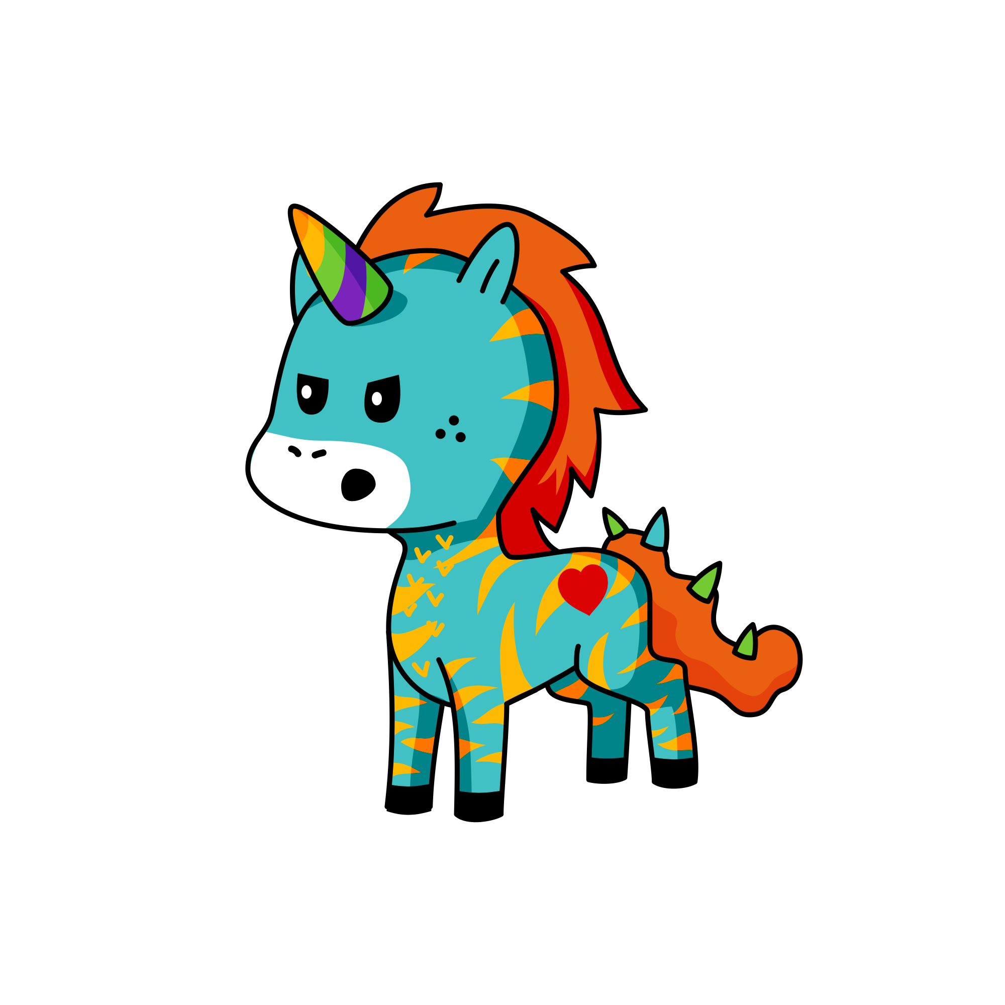 Rock and roll , the unicorn