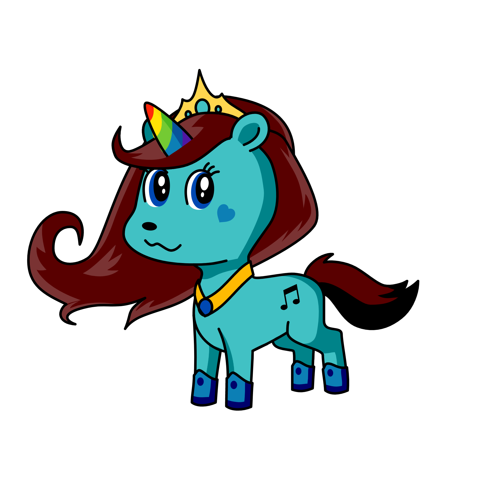 gabby, the unicorn