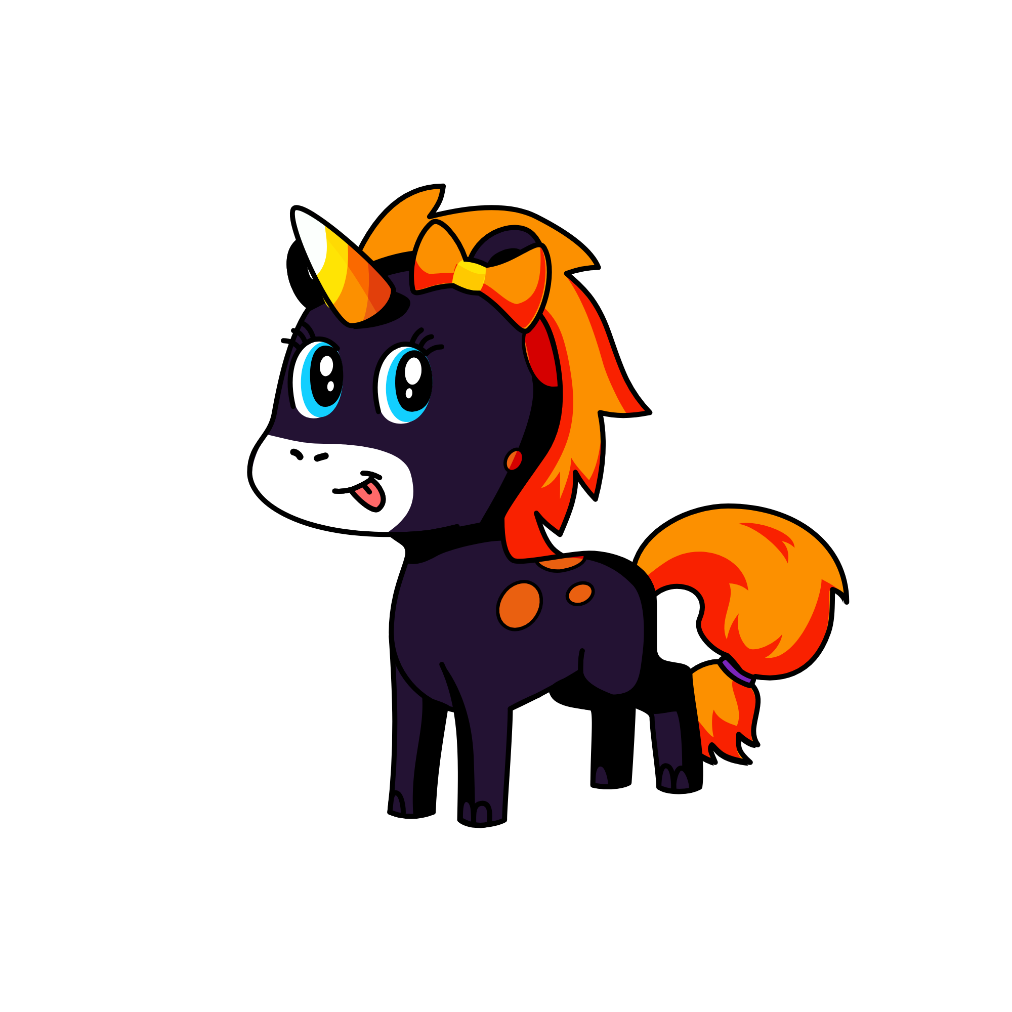 Tricka Treat, the unicorn