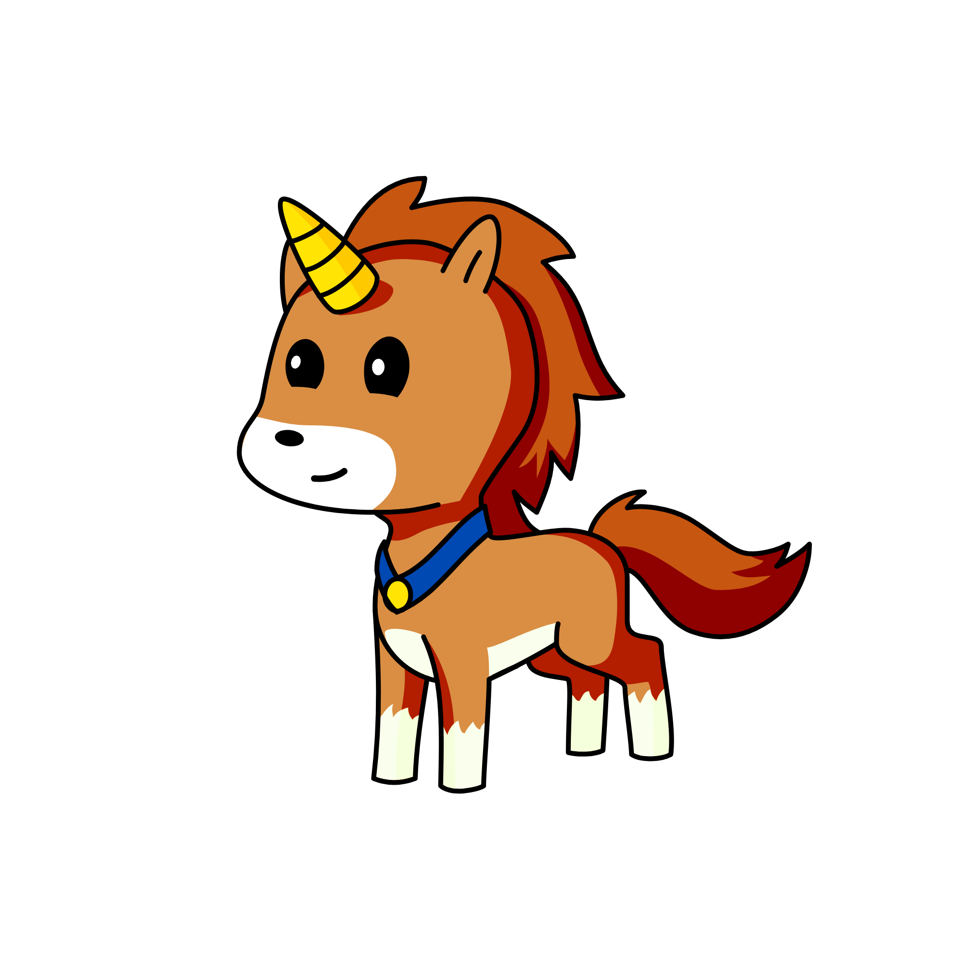 Georgiecorn, the unicorn