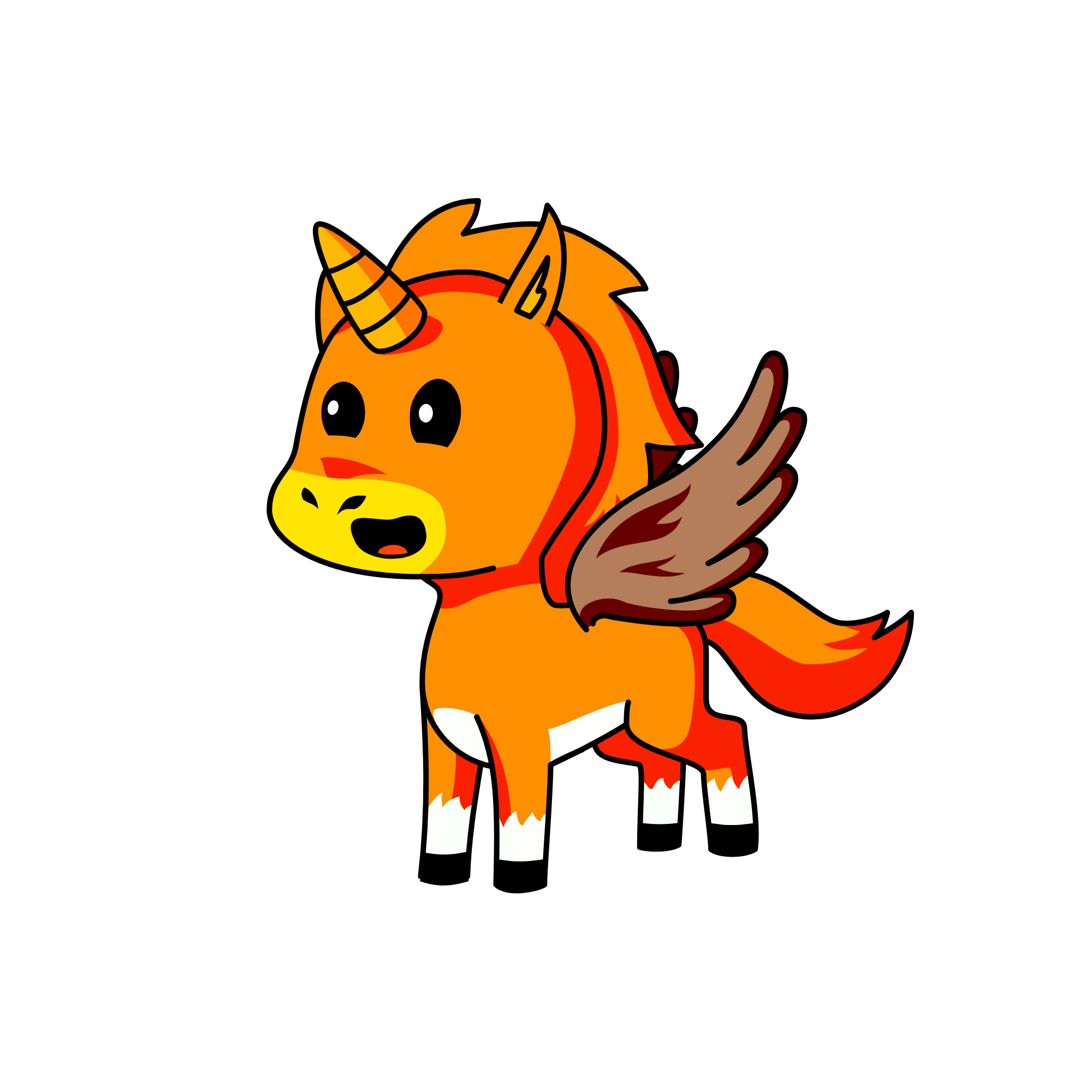 Pteranocorn, the unicorn