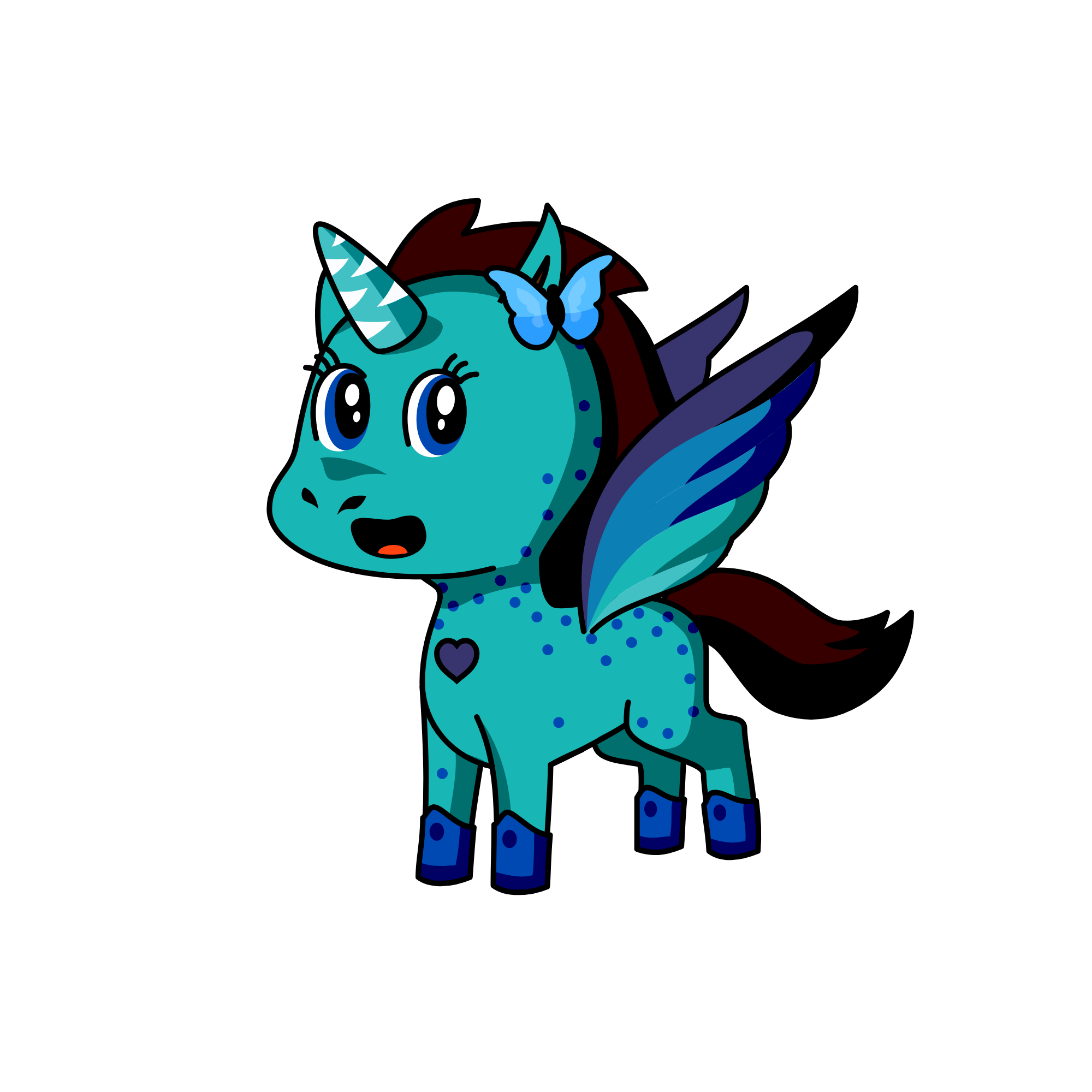Marpha, the unicorn