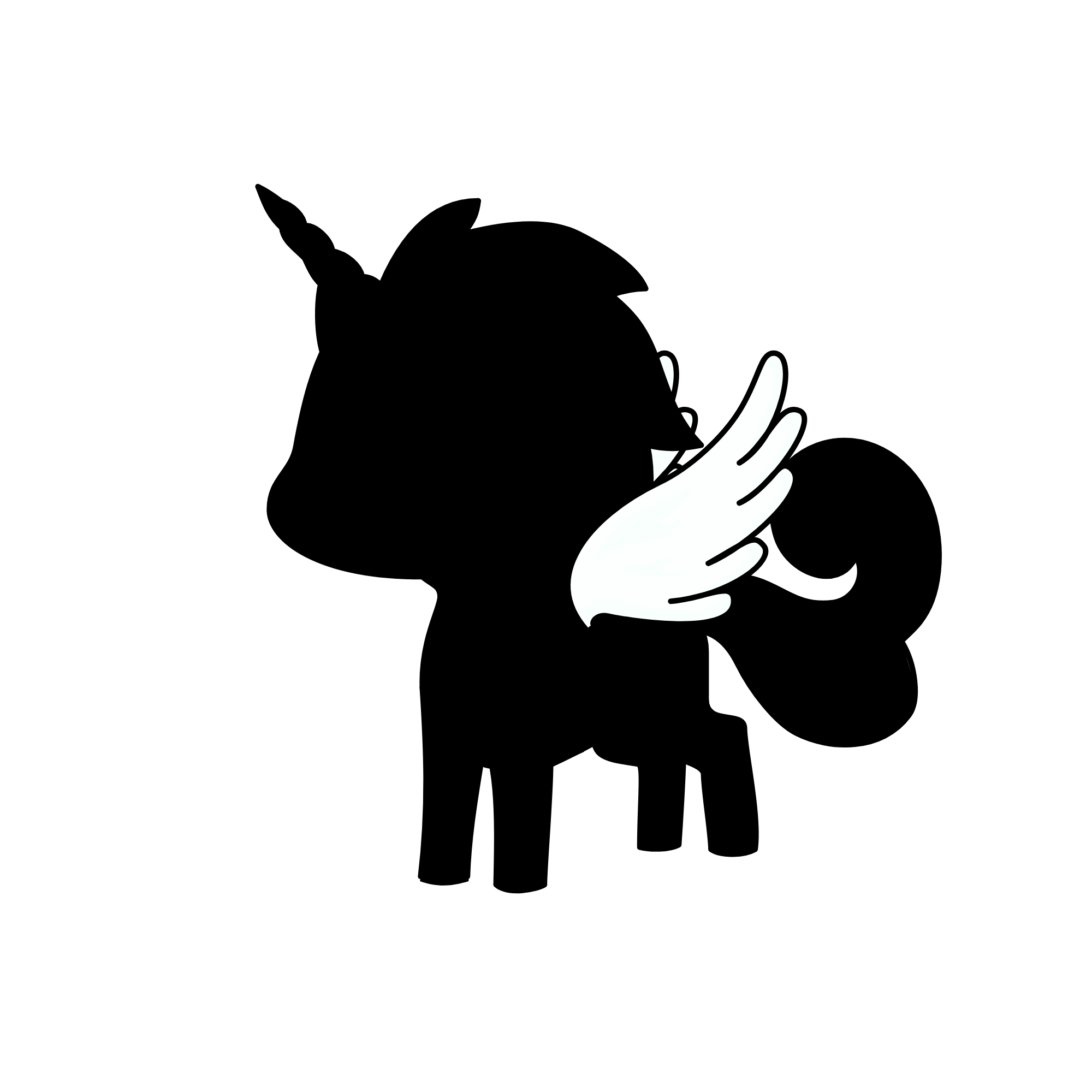 THE SHADOW, the unicorn