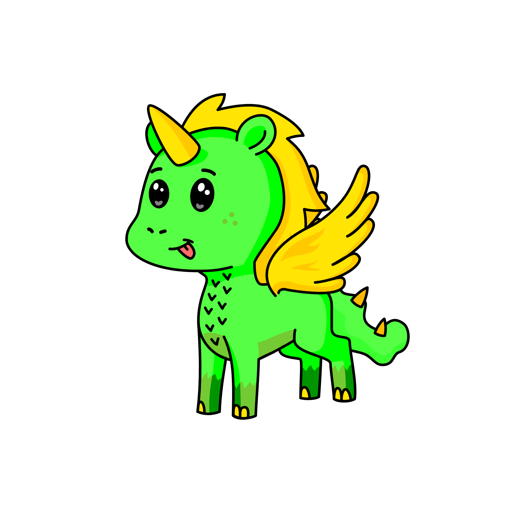Blahicorn, the unicorn