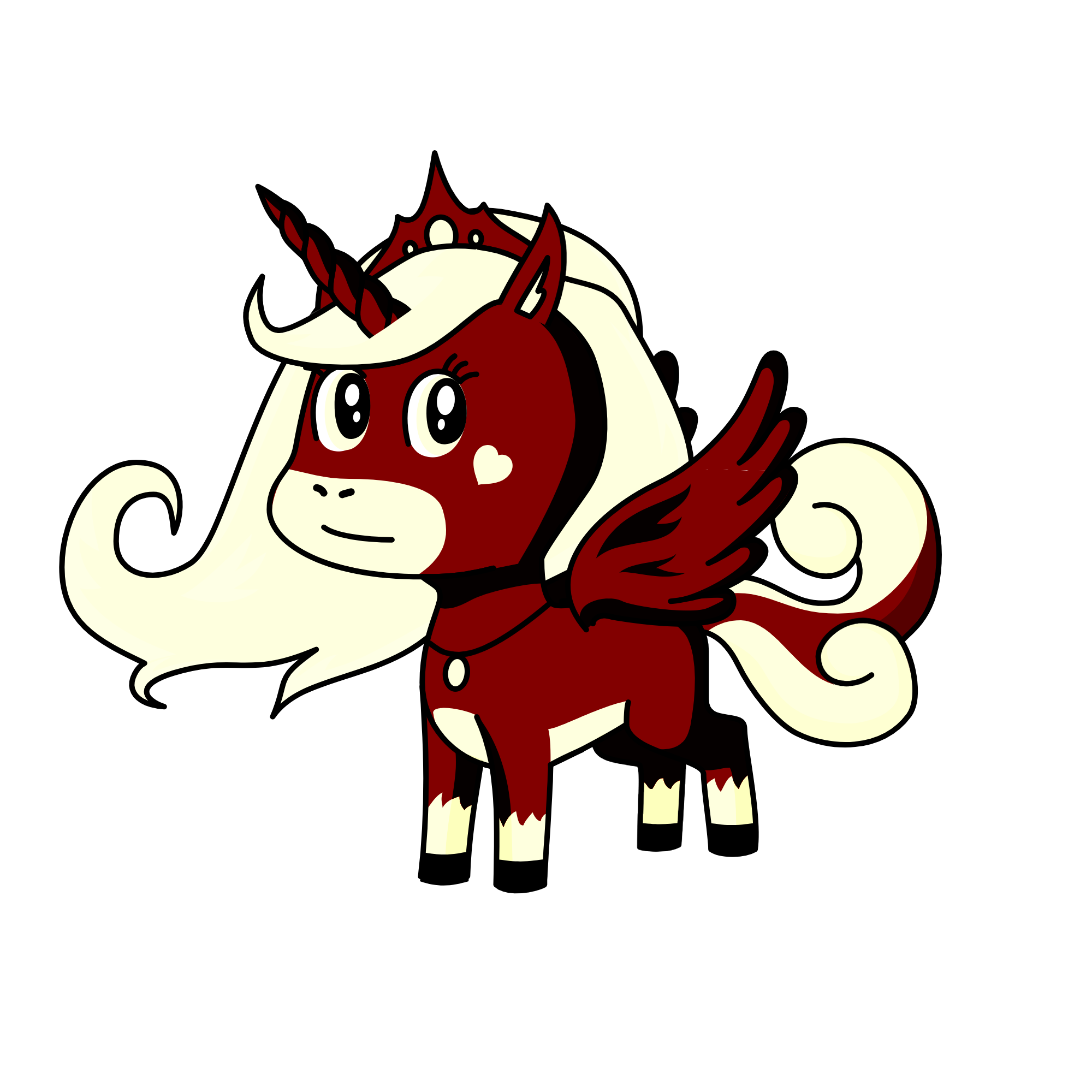 kretiea, the unicorn