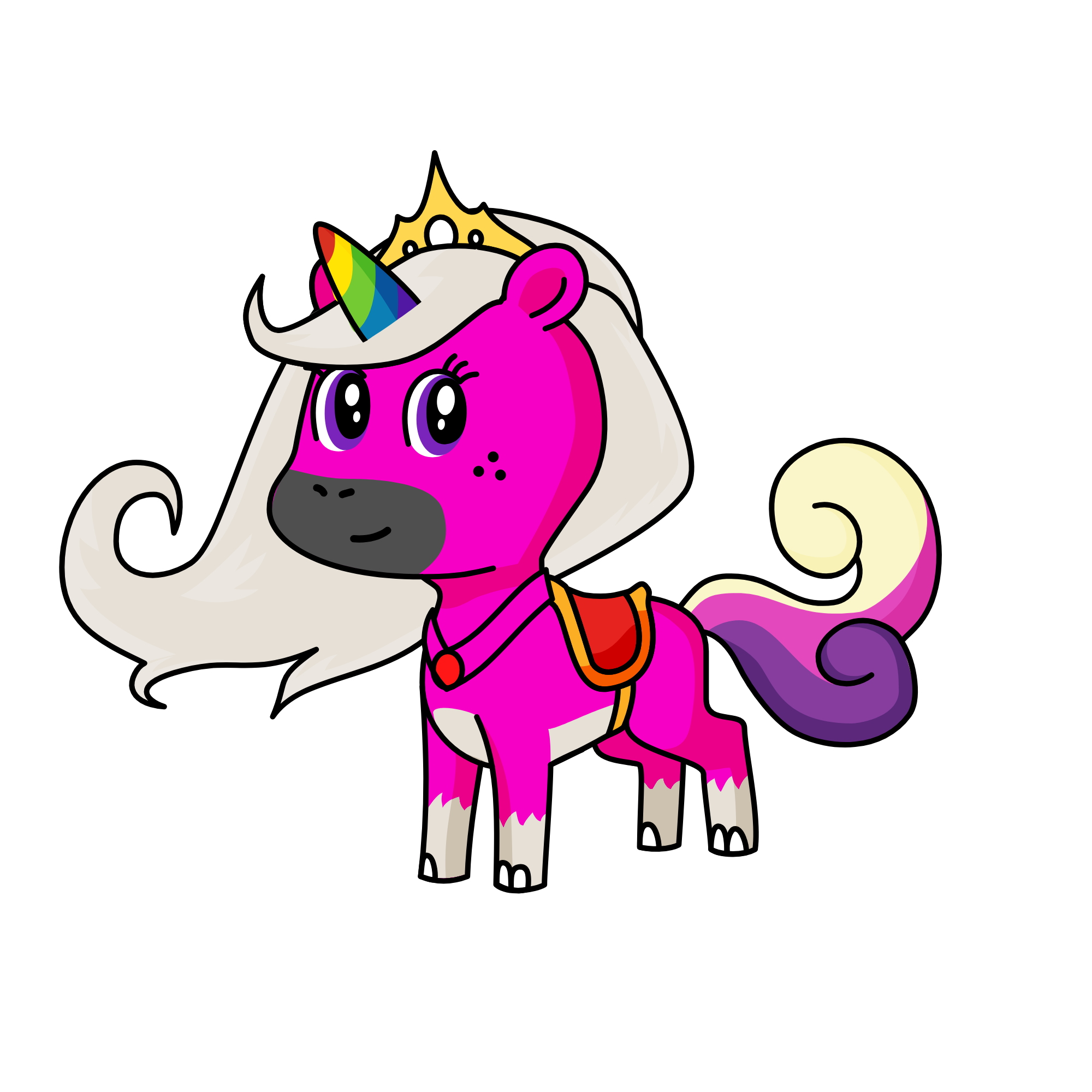 Abecaa, the unicorn