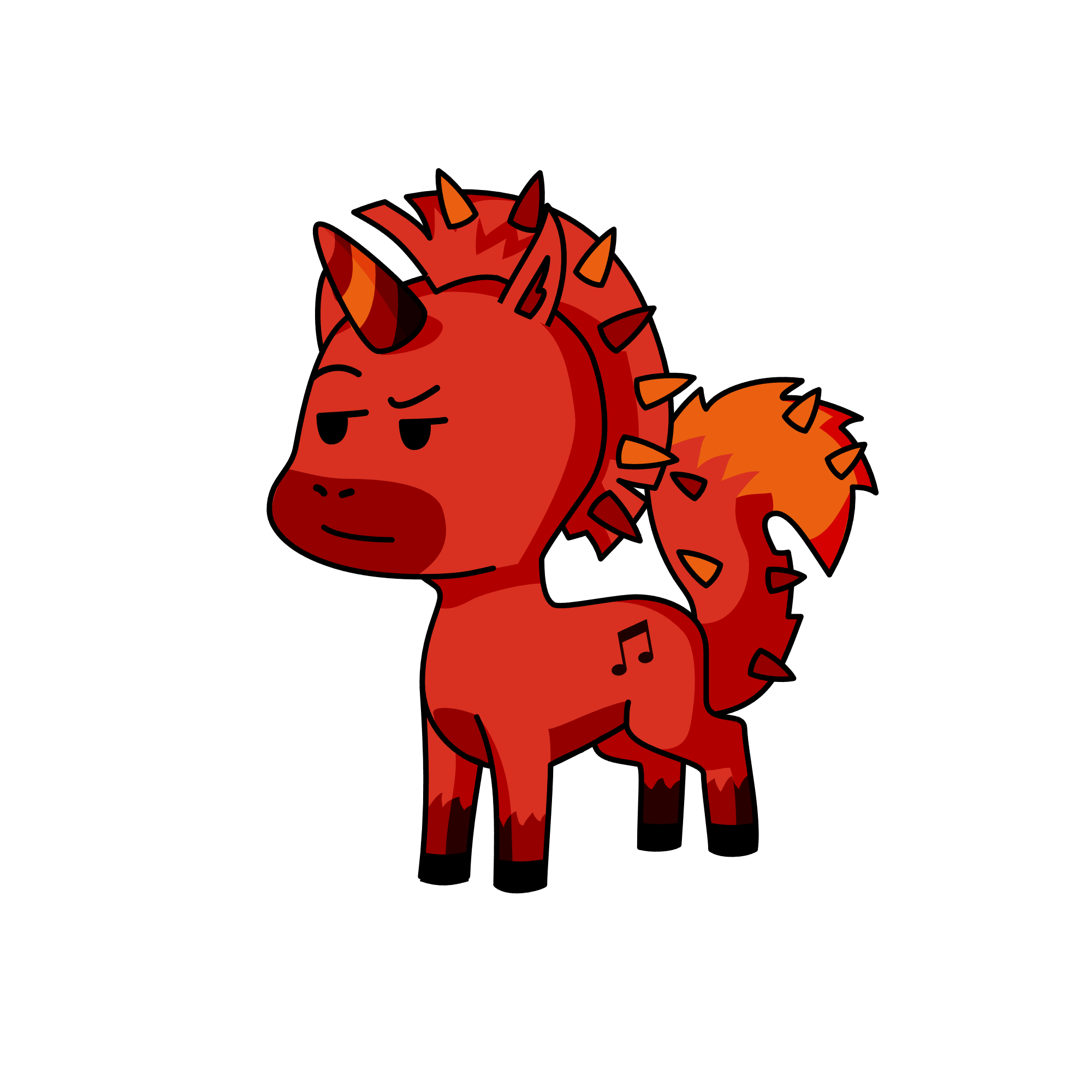 red hot, the unicorn
