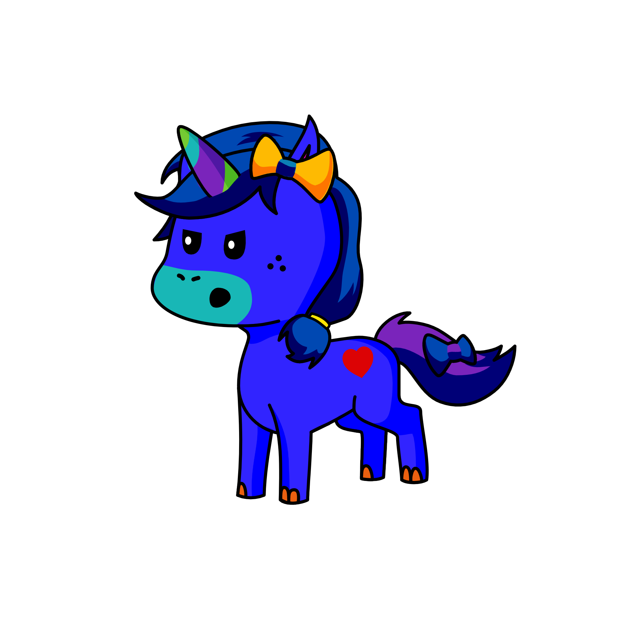 mr. hallowen, the unicorn