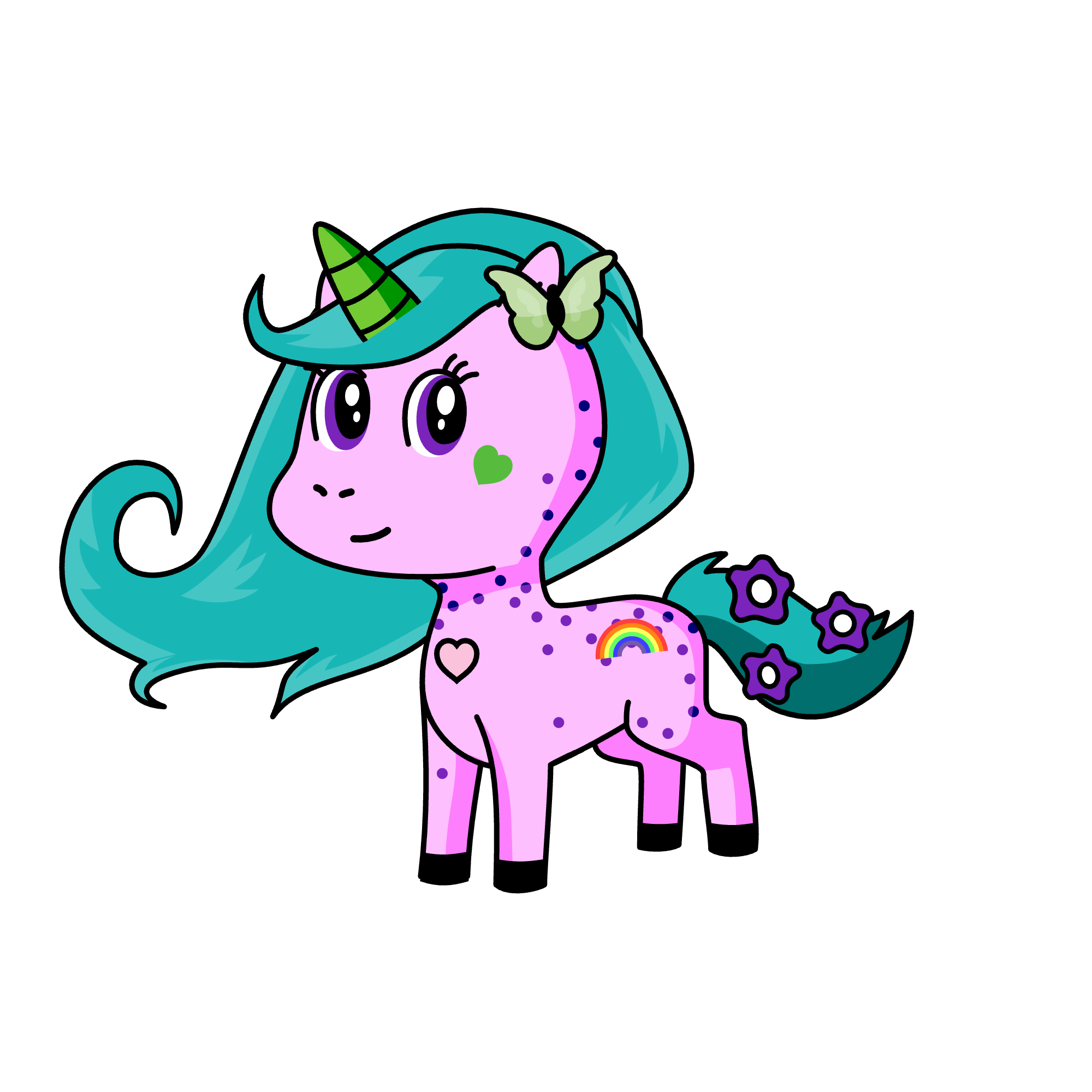 Iris, the unicorn