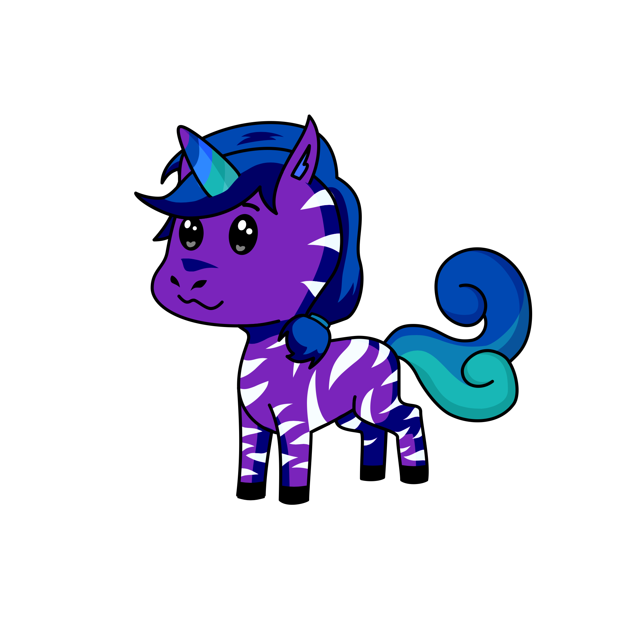 Pop, the unicorn