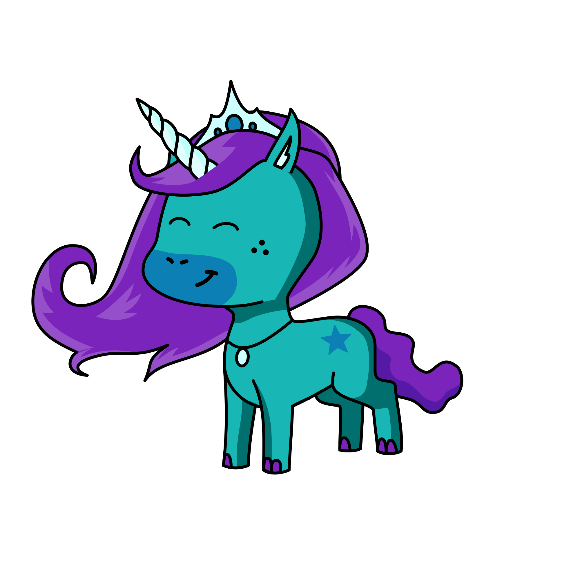 Dfghjuk, the unicorn