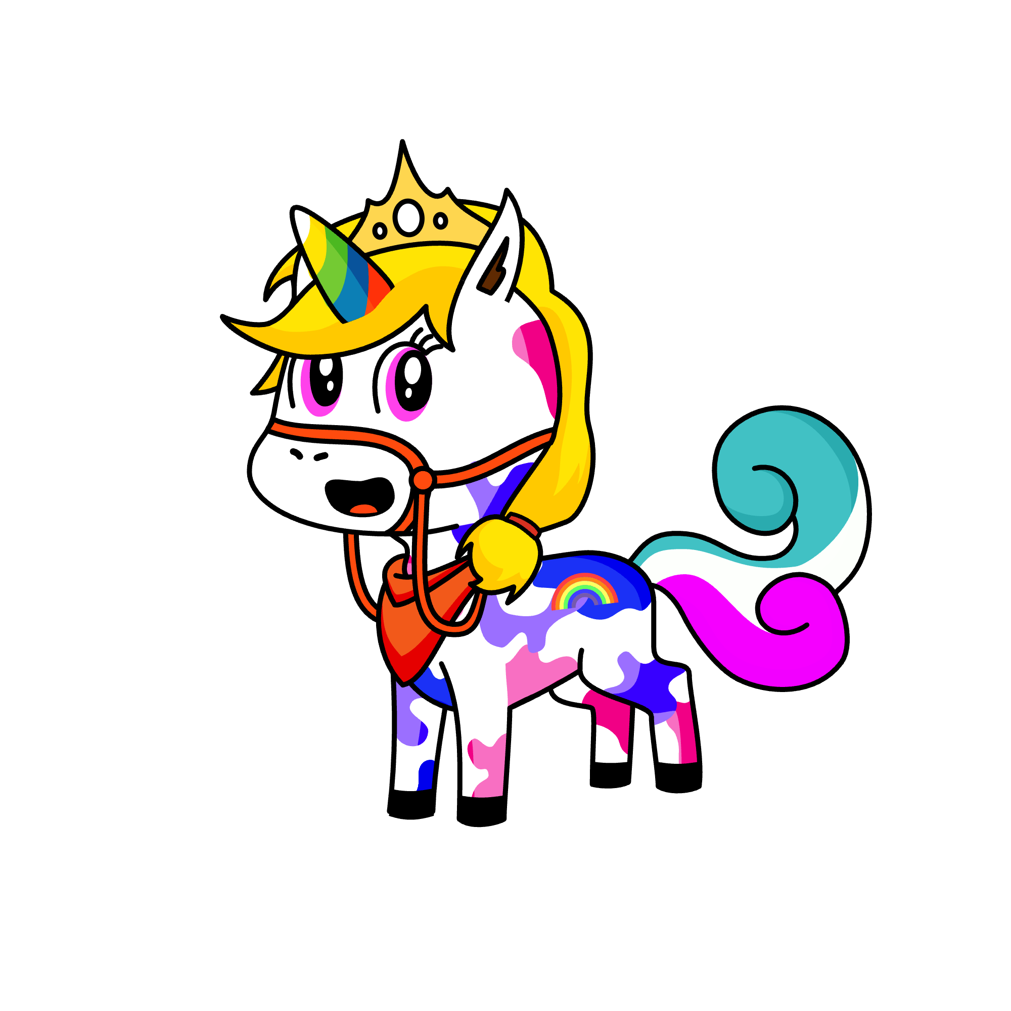 Simha , the unicorn