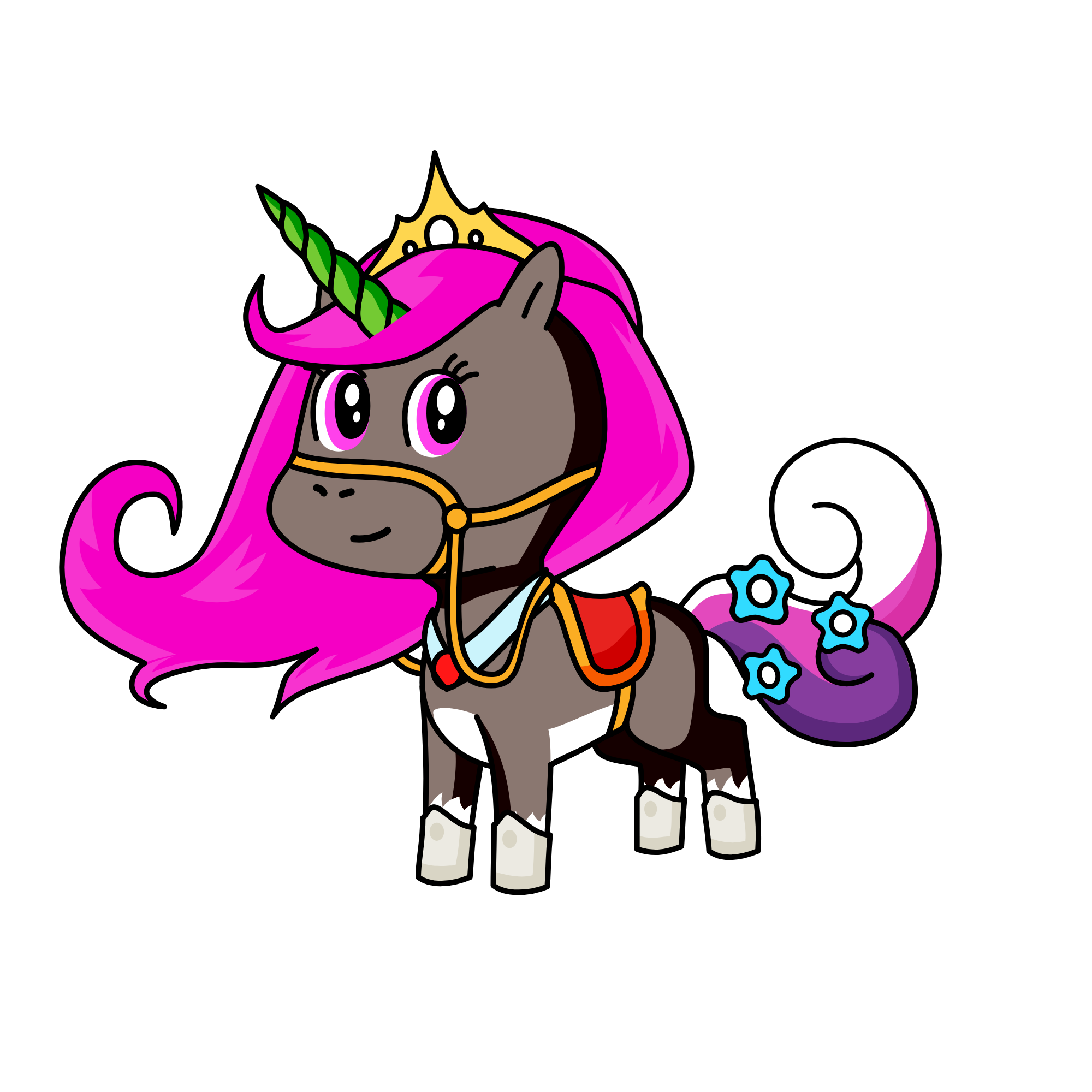 sparkle ho und, the unicorn