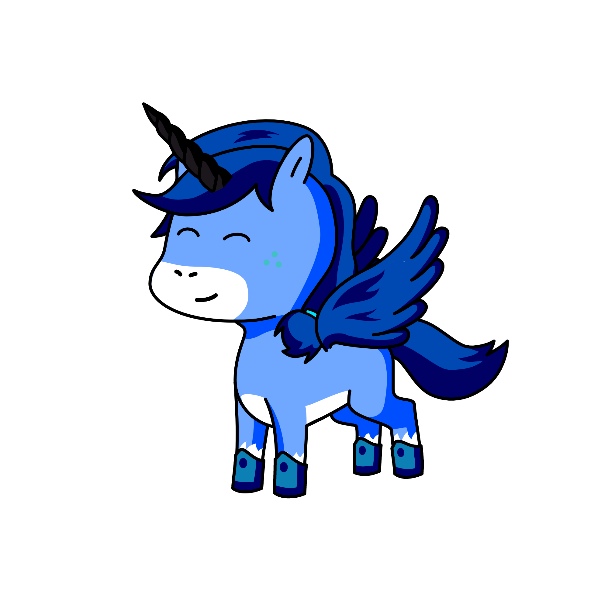 Moonligt, the unicorn