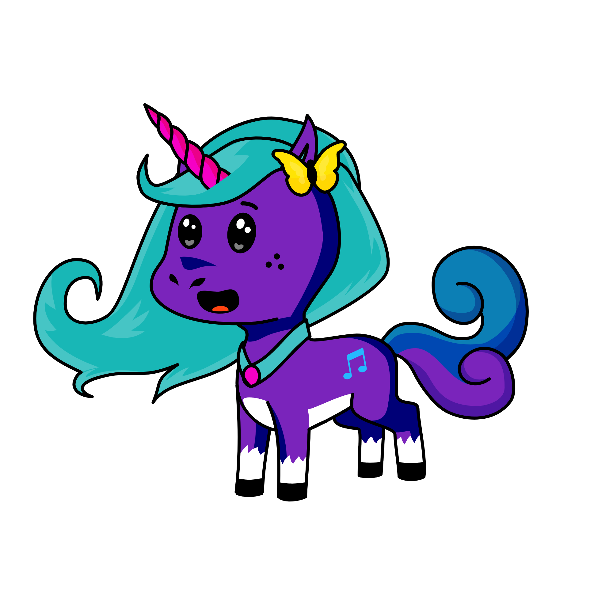 princess ella, the unicorn